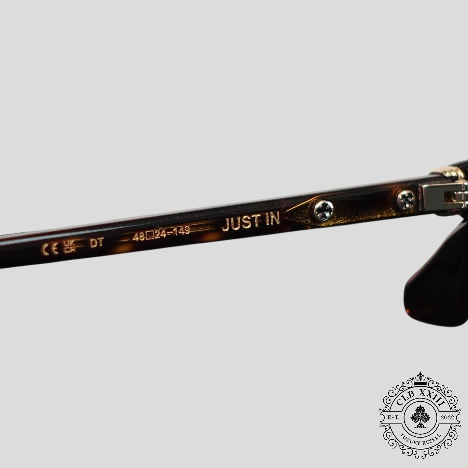 Chrome Hearts Chrome Hearts Just In Sunglasses in Tortoise Size ONE SIZE - 5 Thumbnail