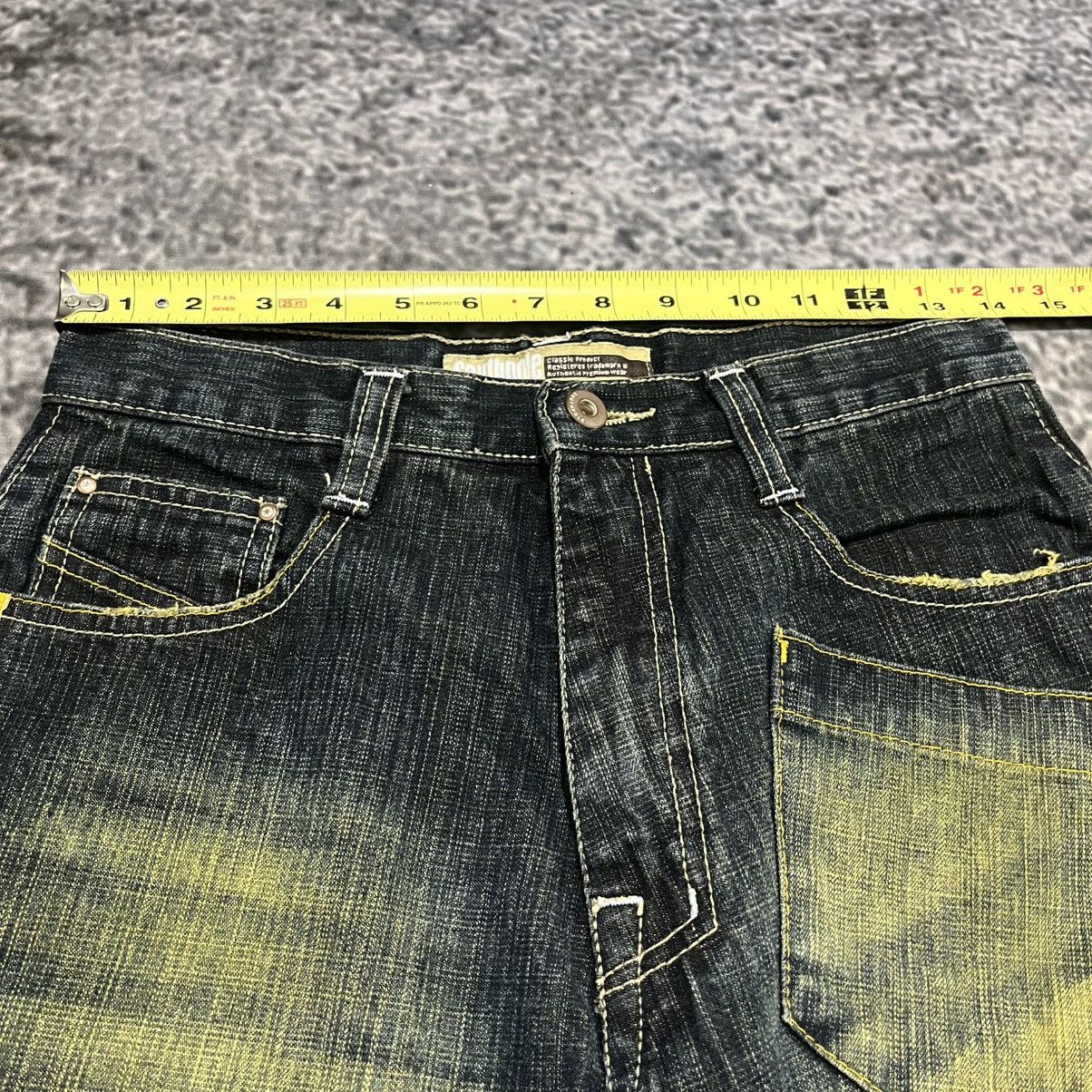 Southpole VINTAGE Y2K SOUTHPOLE GRUNGE SKATER BAGGY WIDE LEG JEANS Size US 28 / EU 44 - 8 Thumbnail