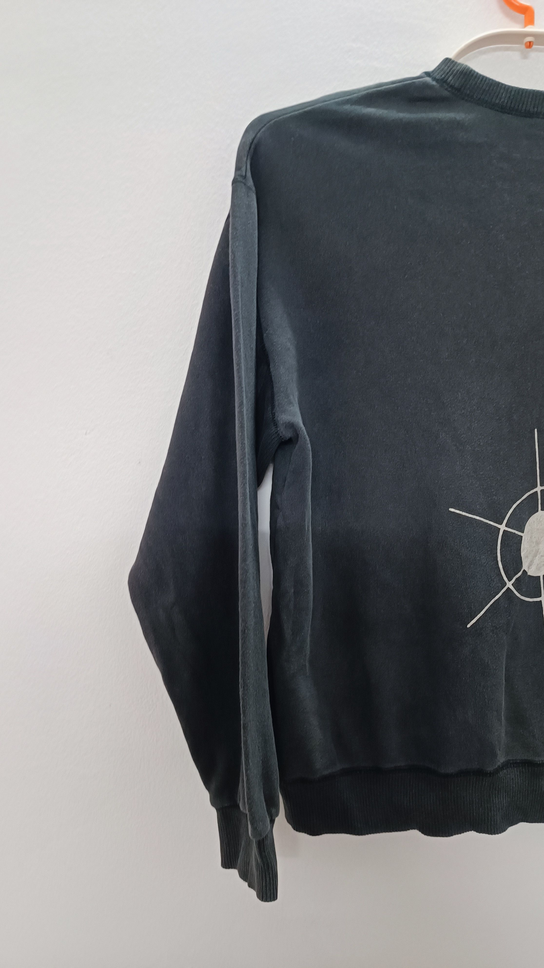 Japanese Brand × Vintage Vintage Look Black Sweatshirts Size M / US 6-8 / IT 42-44 - 9 Thumbnail