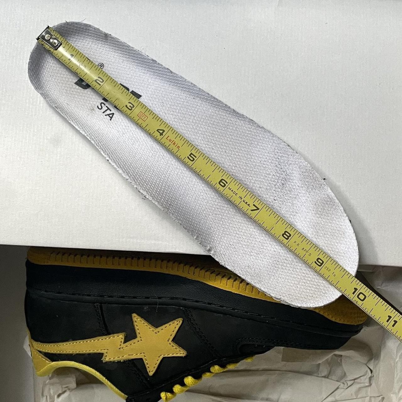 Bape blavk & yellow Bapesta fs001 Size US 6 / EU 39 - 8 Thumbnail