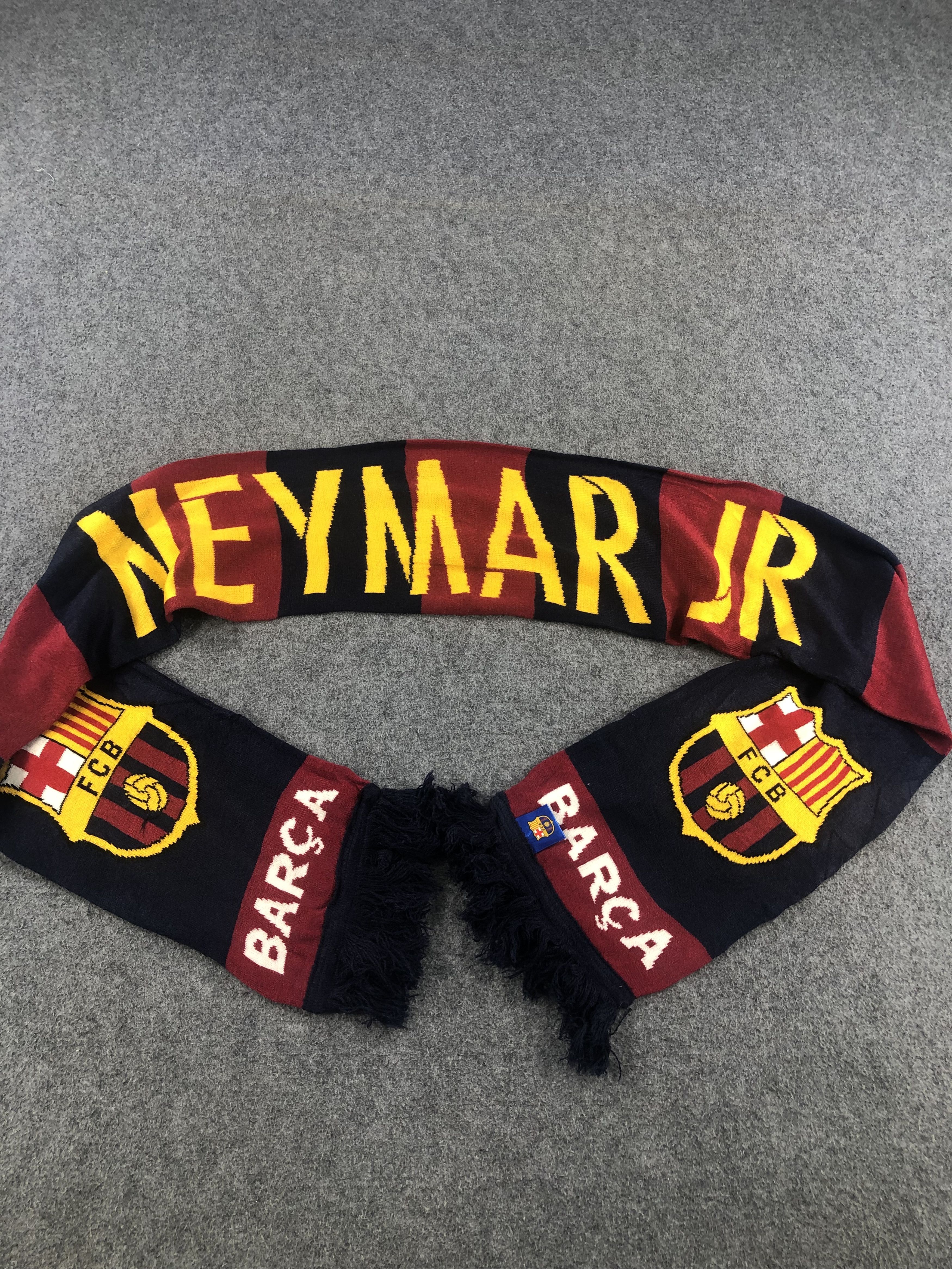 Vintage F.C. Barcelona Scarf / Muffler / Neckwear Size ONE SIZE - 2 Thumbnail