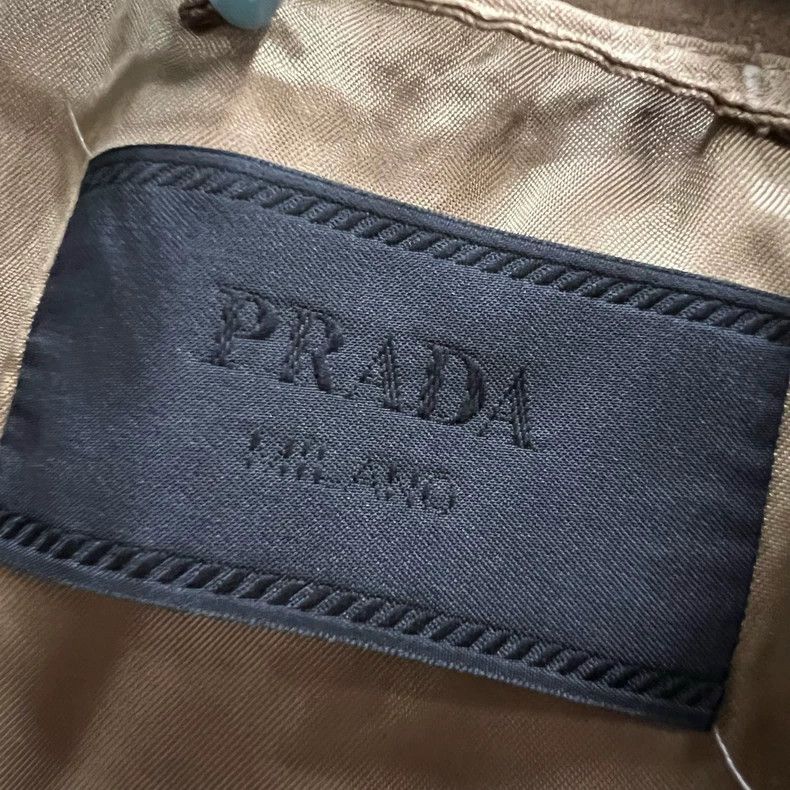 Prada Prada Brown label triangle logo jacket 2501-Nextarrow Size US M / EU 48-50 / 2 - 3 Thumbnail