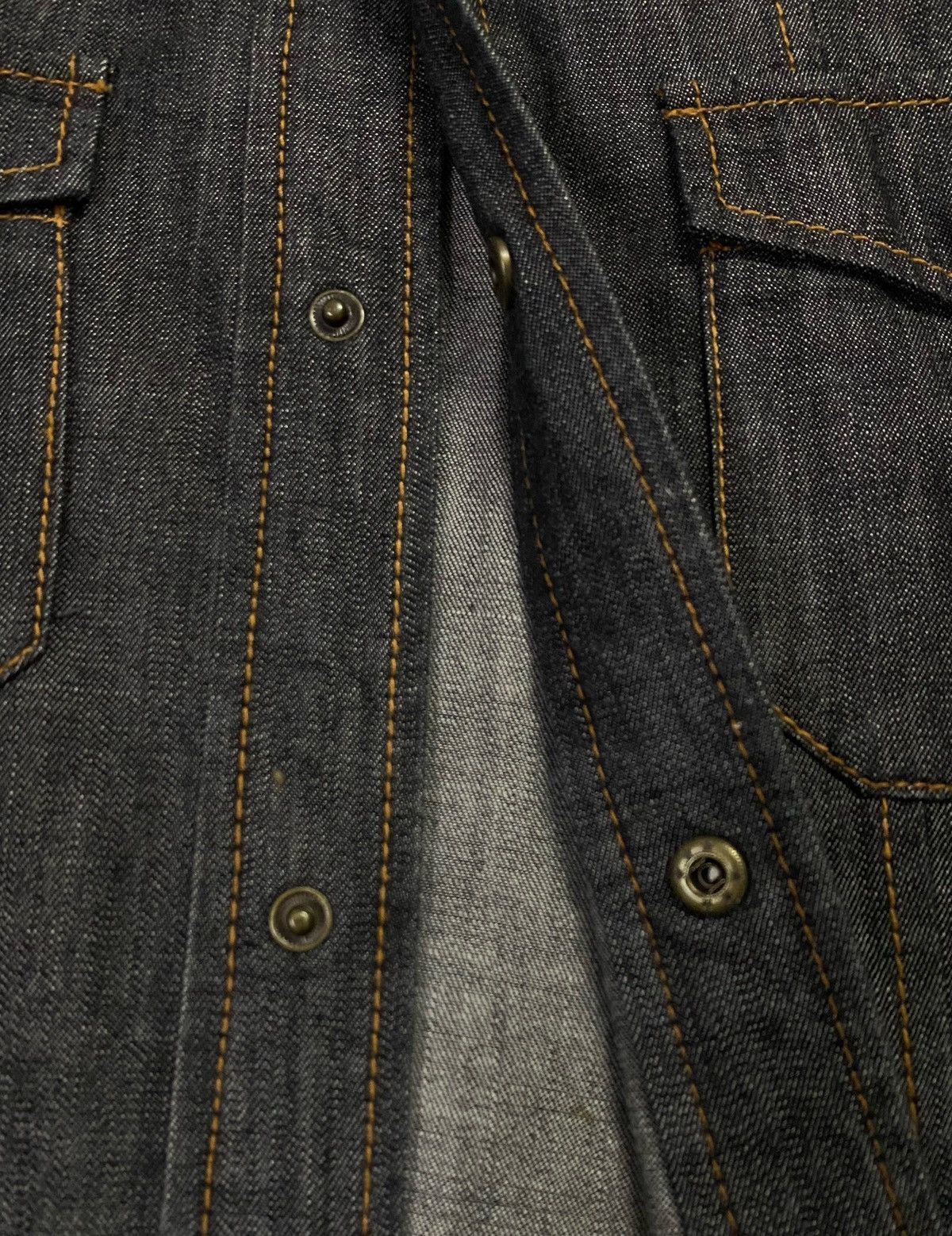 Final Home Final Home Denim Snap Button Ups Shirt Size US S / EU 44-46 / 1 - 14 Thumbnail