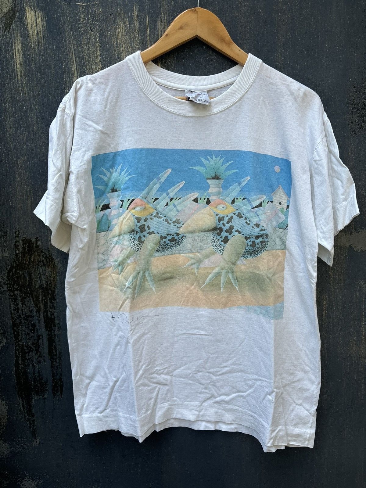 Vintage RARE! Vintage 90’s Art Museum Animal Parody Size US L / EU 52-54 / 3 - 2 Thumbnail