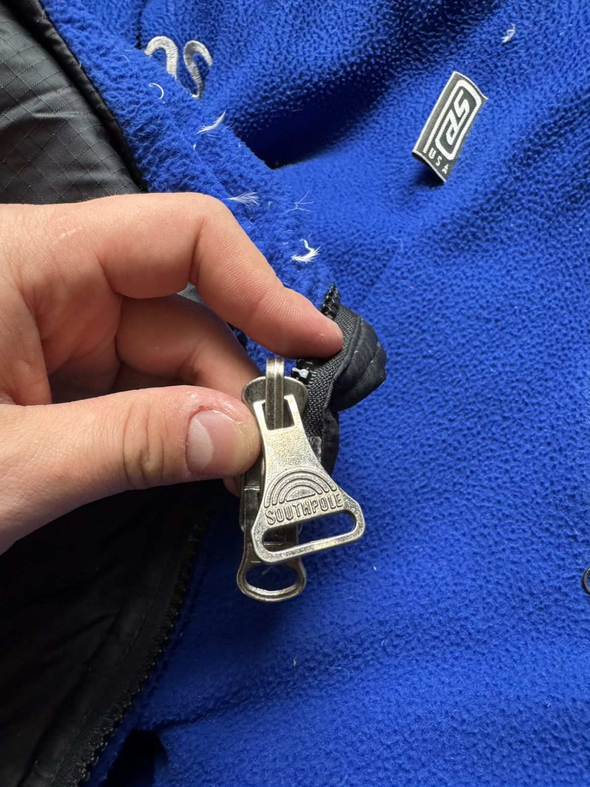 Japanese Brand Rare 4XL Southpole Reversible Puffer Down Jacket Size US XXL / EU 58 / 5 - 16 Thumbnail