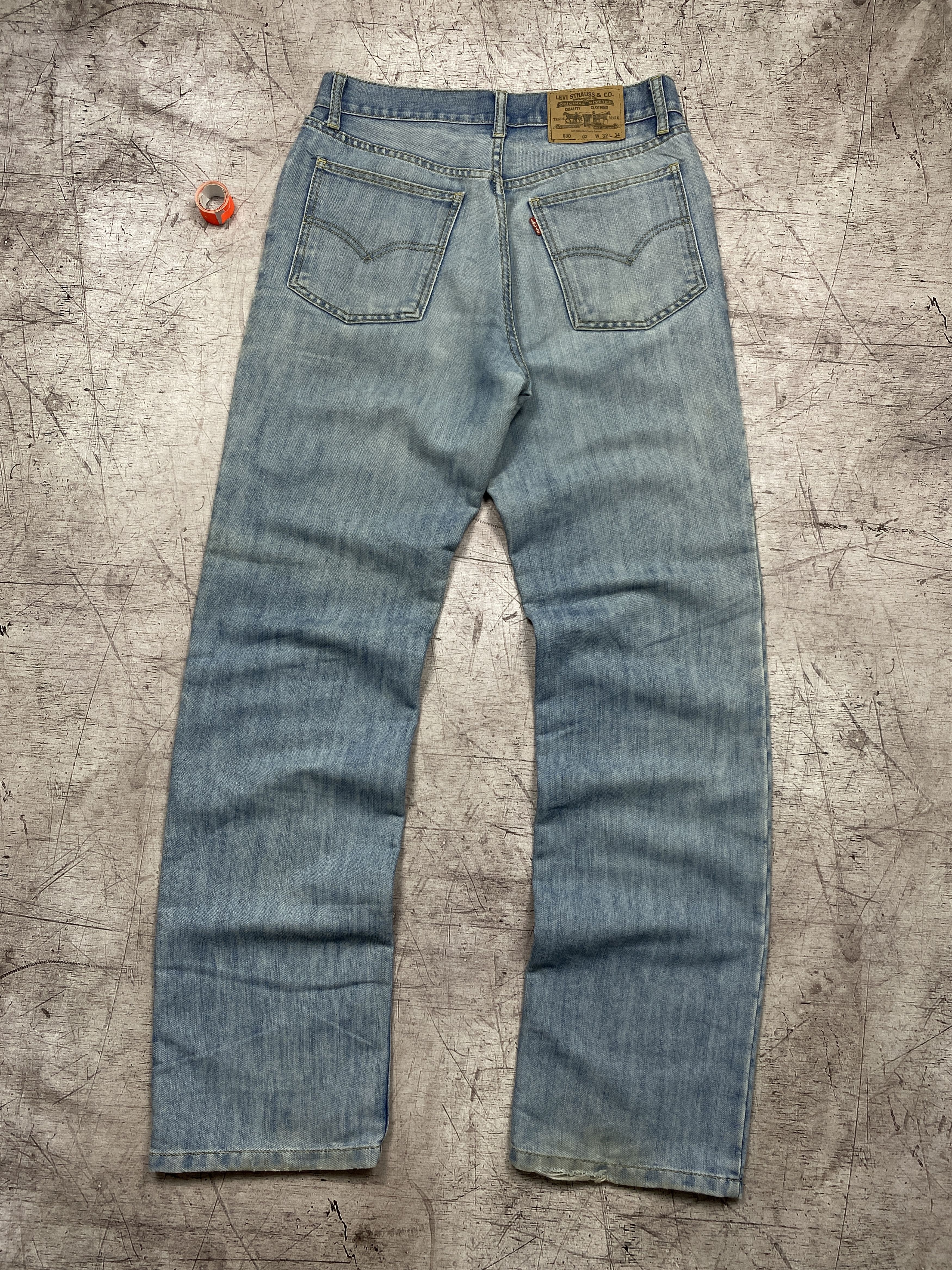 Levi's × Vintage Levis 630 90s Vintage Mens Denim Pants Jeans Size US 34 / EU 50 - 1 Thumbnail