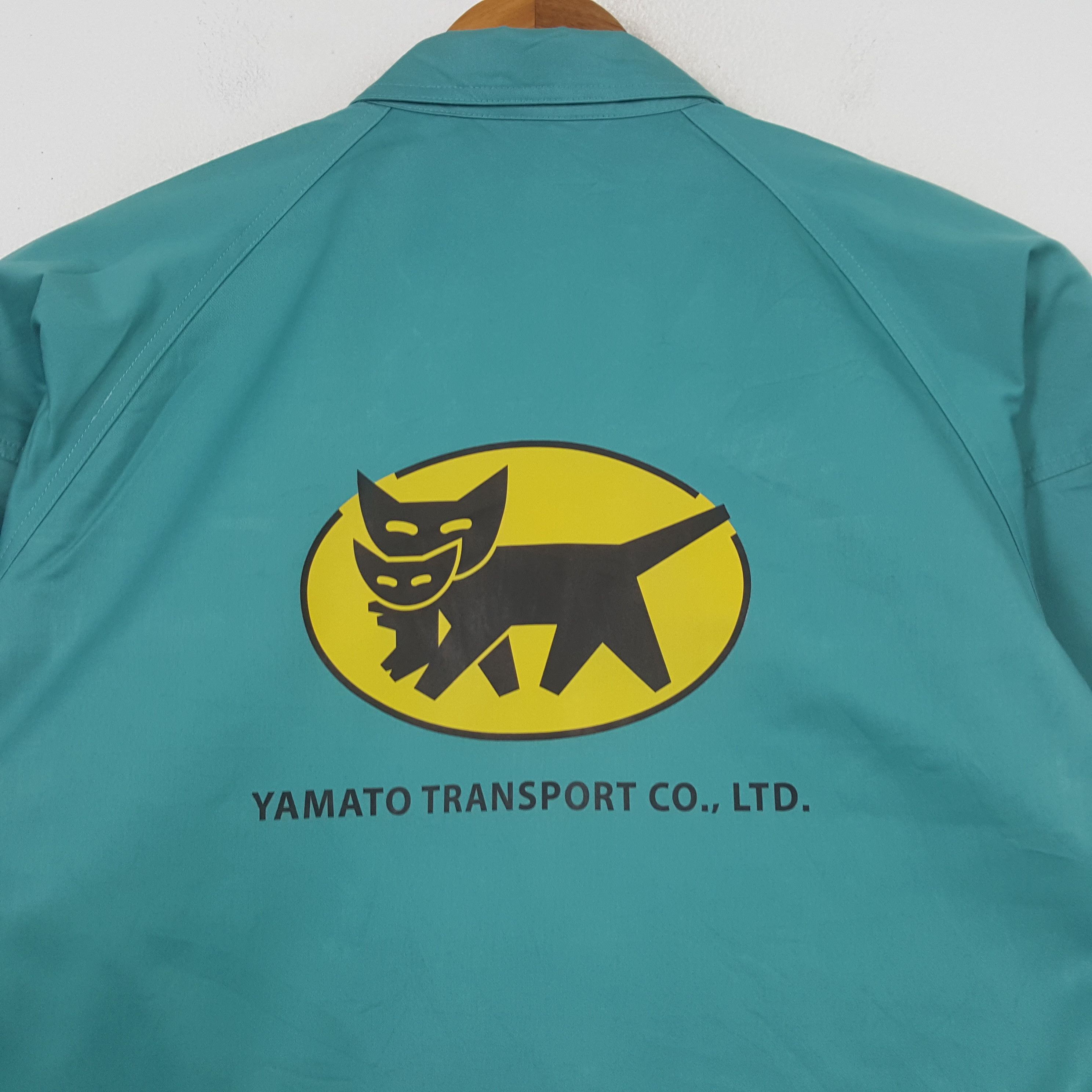 Japanese Brand × Vintage Vintage YAMATO TRANSPORT Japan Brand Custom Jacket C293N1 Size US L / EU 52-54 / 3 - 2 Thumbnail
