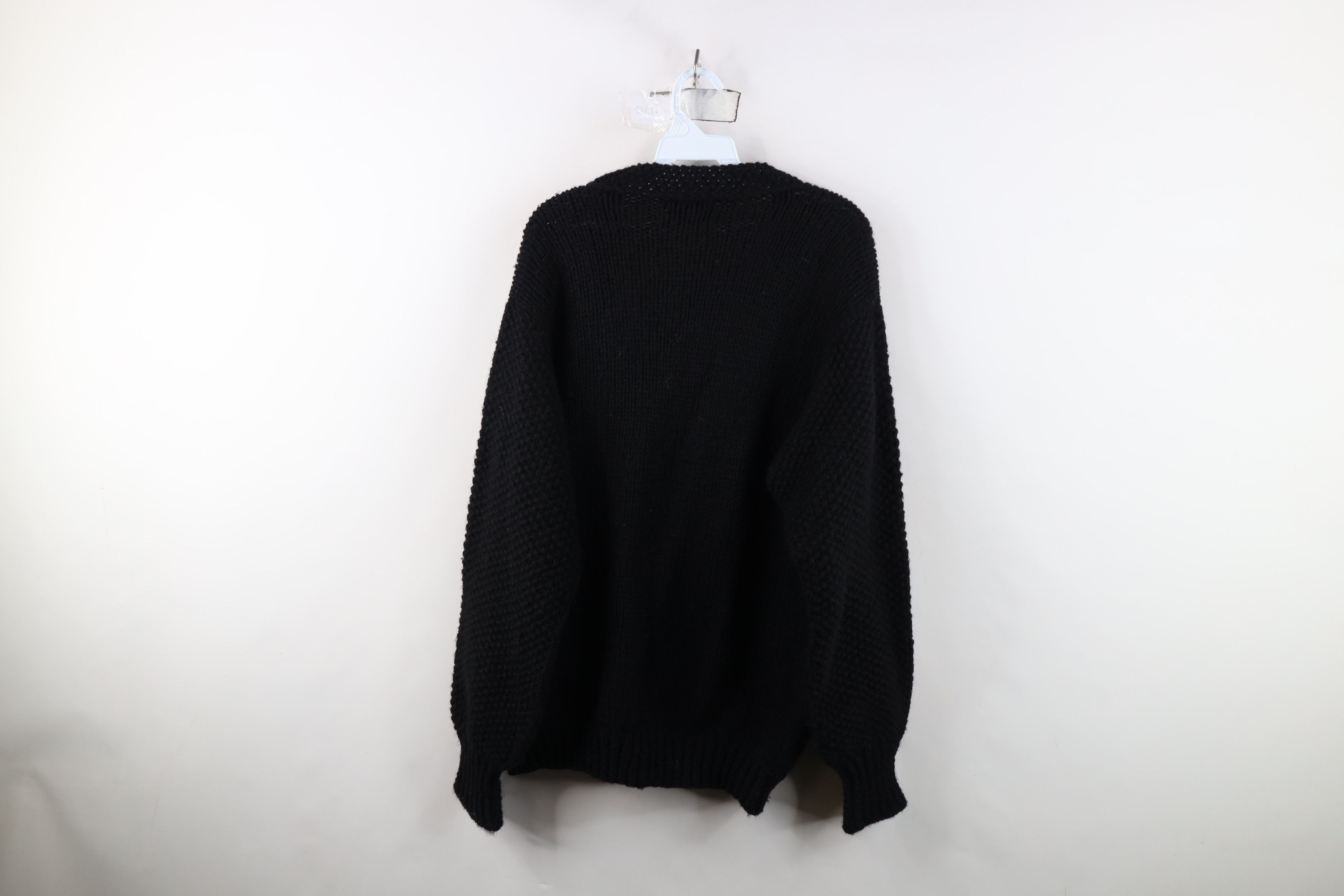 Vintage Vintage 60s Rockabilly Knit Shetland Wool Cardigan Sweater Size US M / EU 48-50 / 2 - 9 Thumbnail