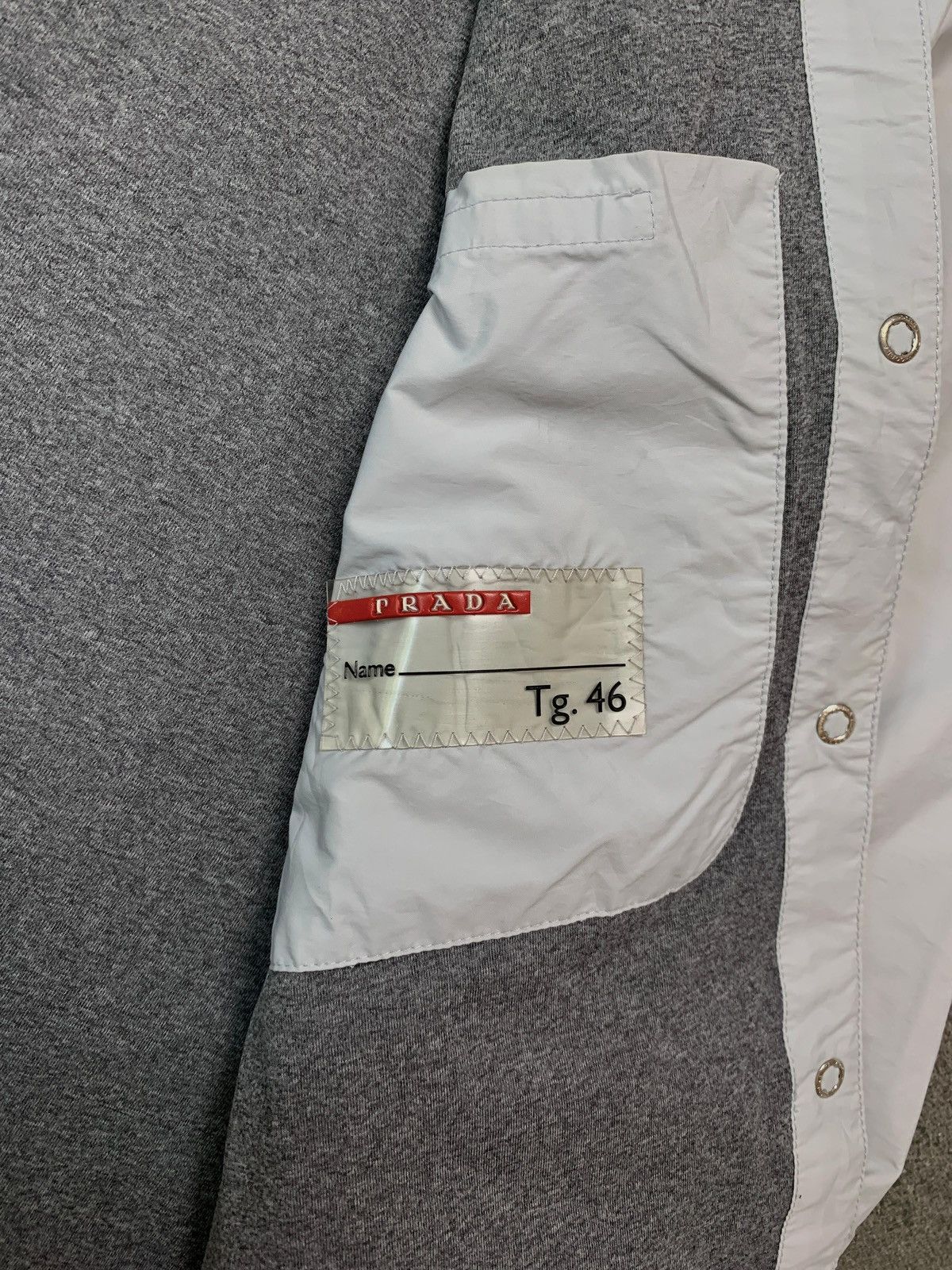 Prada FREE TAX! 2000s Paneled Nylon Jacket Size L / US 10 / IT 46 - 10 Thumbnail
