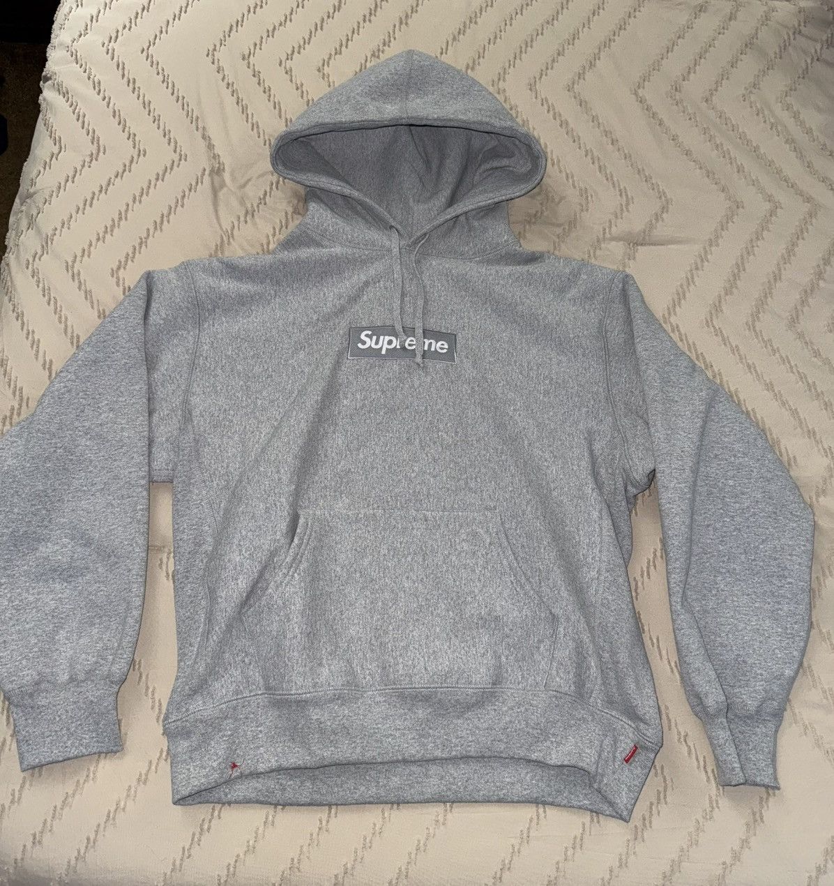 Supreme box logo crewneck dark grey XL | eBay