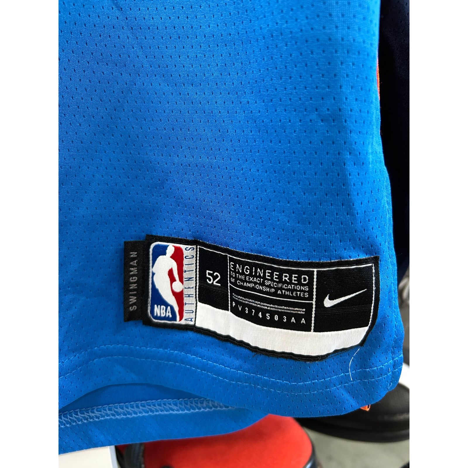 Nike Oklahoma City Thunder Chet Holmgren Icon Edition jersey XL Size US XL / EU 56 / 4 - 5 Thumbnail