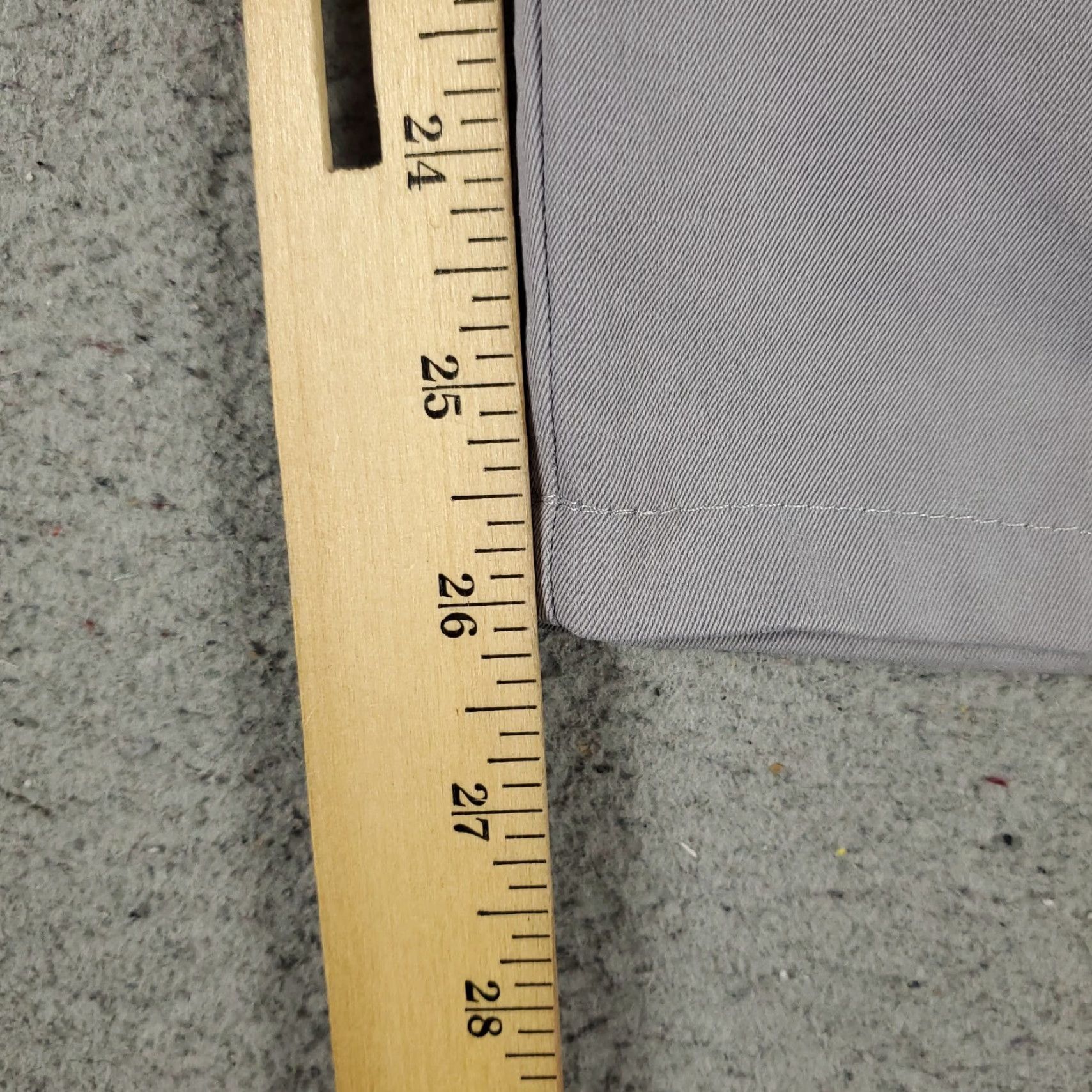 Peter Millar Peter Millar Gray Chino Pants Mens 40x27 5-Pocket Regular Fit Microfiber Size US 40 / EU 56 - 5 Thumbnail