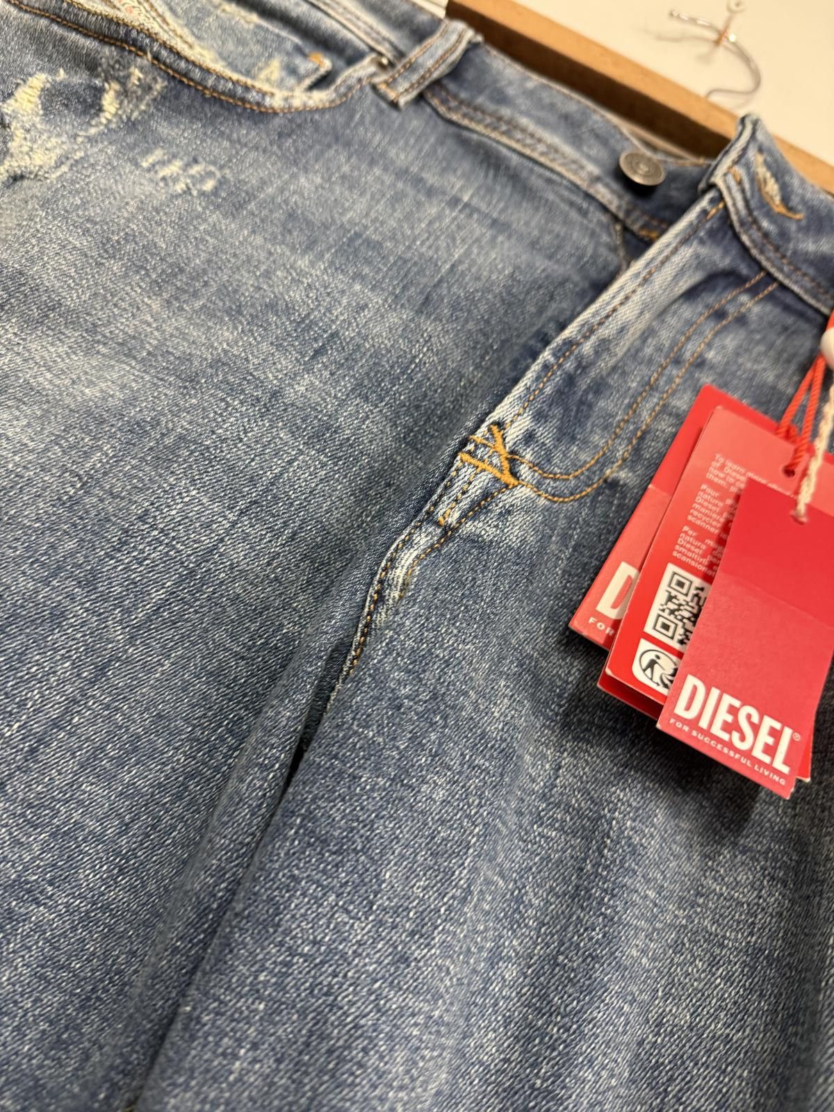 Diesel Diesel Skinny Fit Jeans W33 L30 Size US 33 - 4 Thumbnail