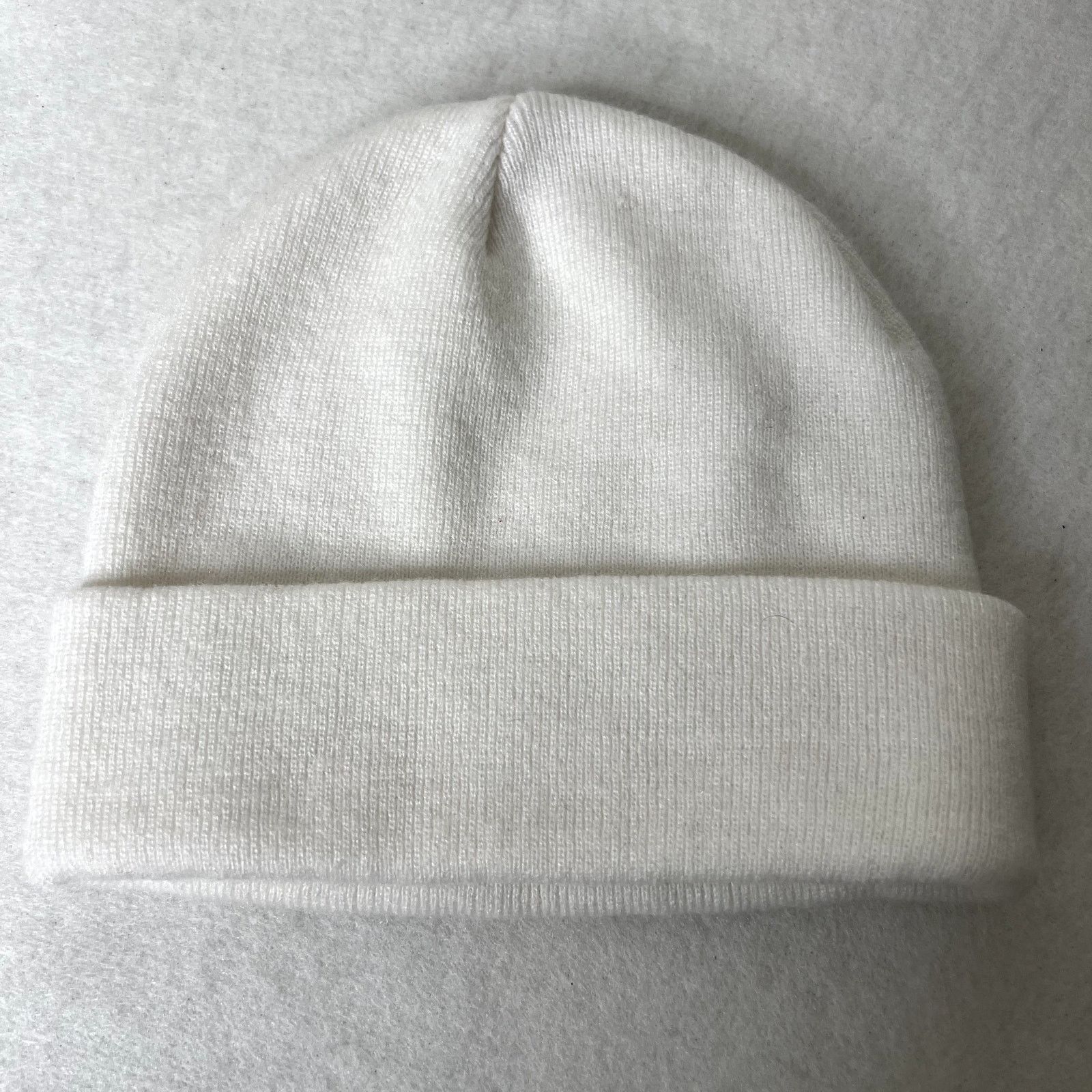 Other Micro Bar White Beanie Hat Size ONE SIZE - 3 Thumbnail