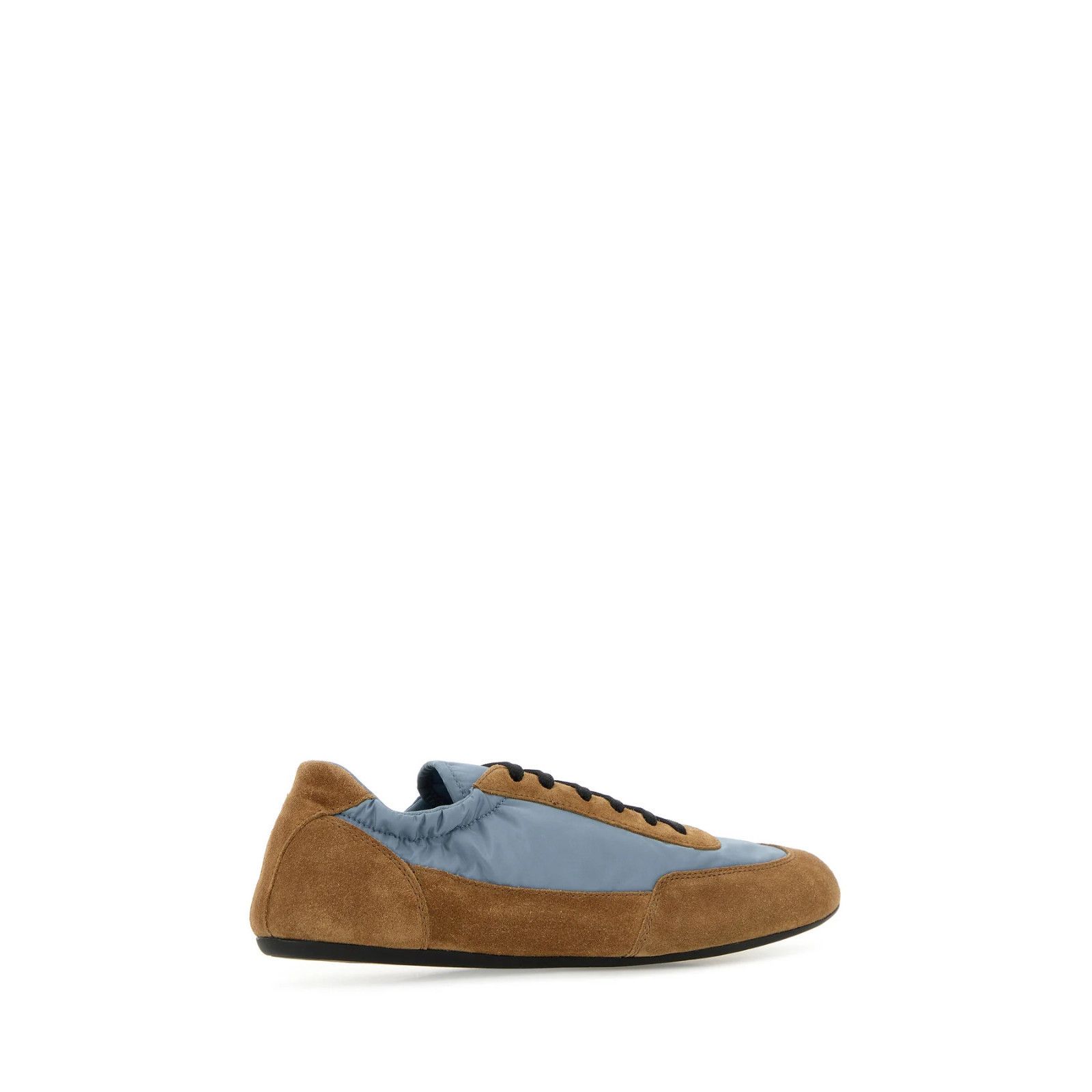 Prada PRADA Collapse $975 Brown/Blue Re-Nylon/Suede Sneakers New & Size US 7 / IT 37 - 3 Thumbnail