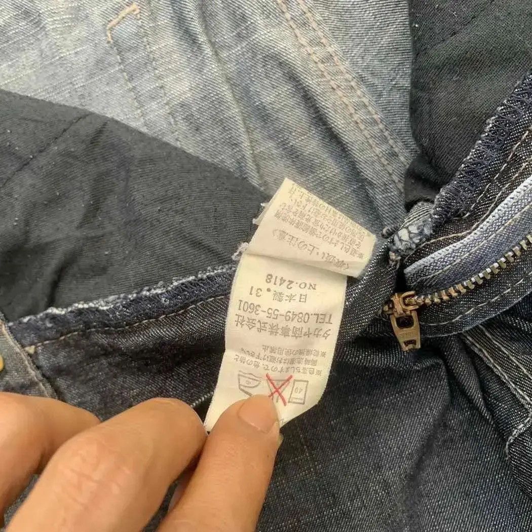 Marithe + Francois Girbaud Marithe Francois Girbaud Jeans Faded MFG Denim Pants W28 Size US 28 / EU 44 - 11 Thumbnail