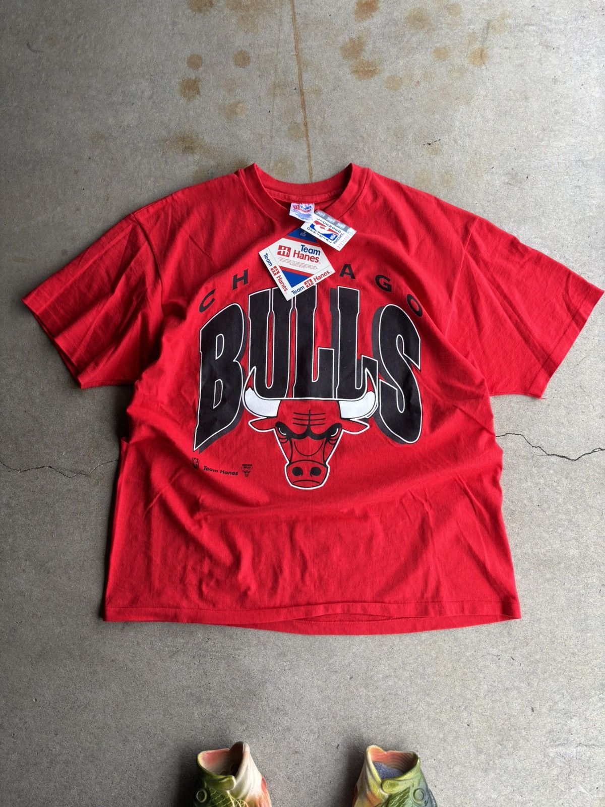 Crazy 90s Deadstock Chicago Bulls Team Hanes Promo Shirt