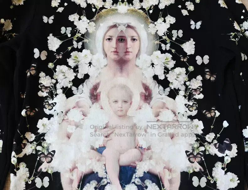 Givenchy Givenchy Classic Virgin Mary Starry Hoodie Size US XS / EU 42 / 0 - 3 Thumbnail