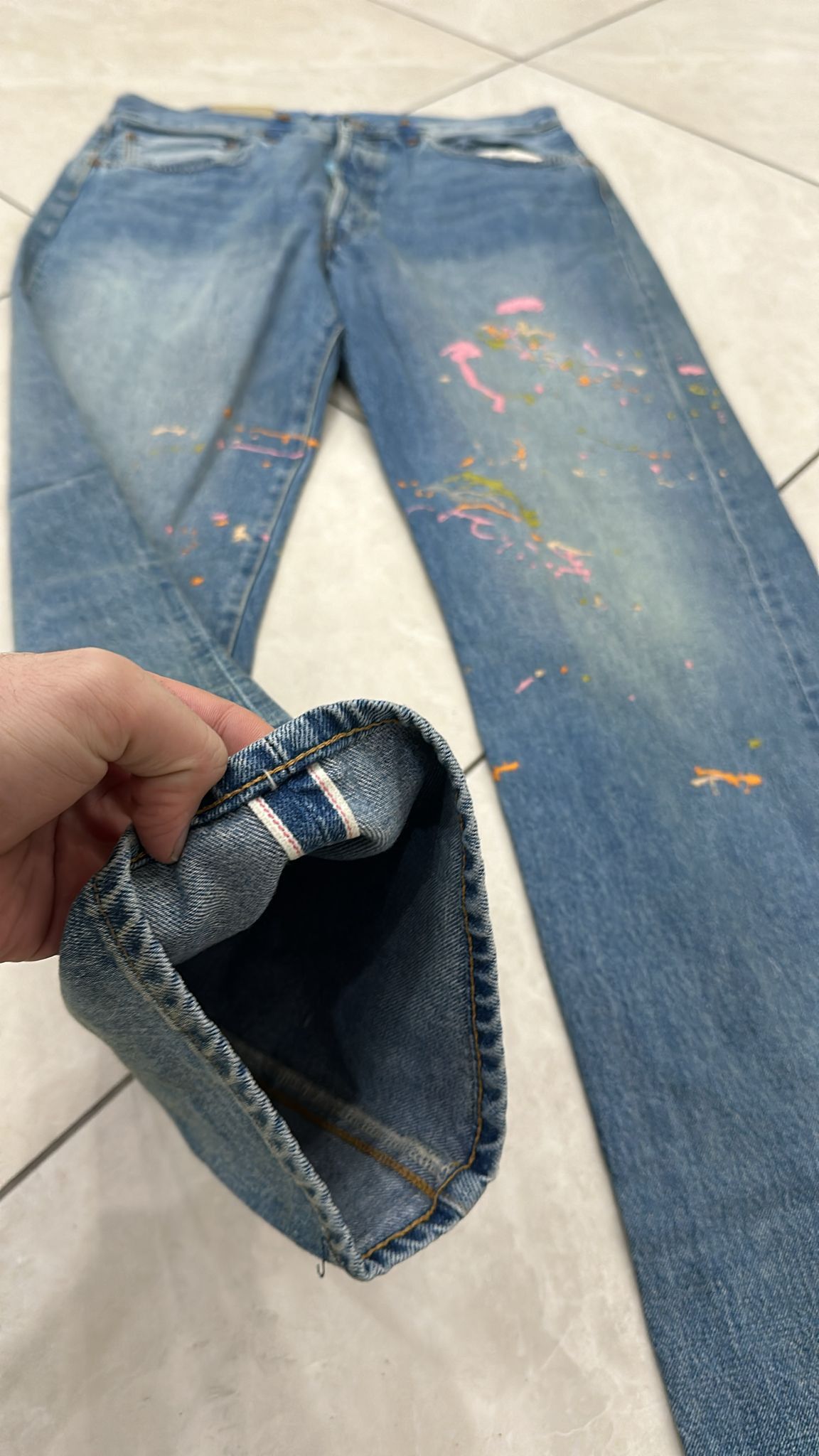 Levi's Vintage Clothing LVC Levi's Vintage Clothing 1955 501XX BigE Selvedge Jeans Size US 34 / EU 50 - 5 Thumbnail
