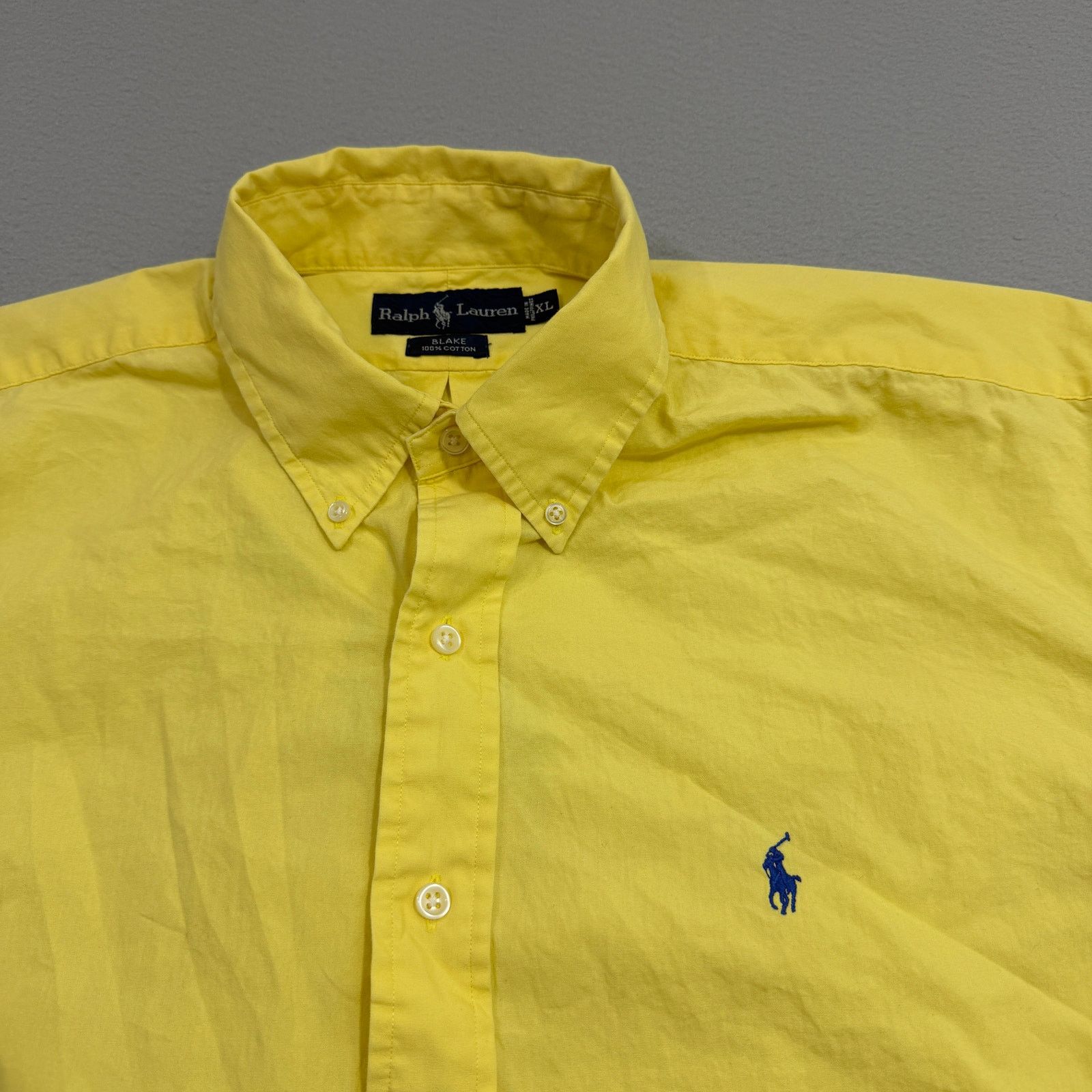 Polo Ralph Lauren Vintage Polo Ralph Lauren Blake Short Sleeve Button Shirt XL Size US XL / EU 56 / 4 - 3 Thumbnail