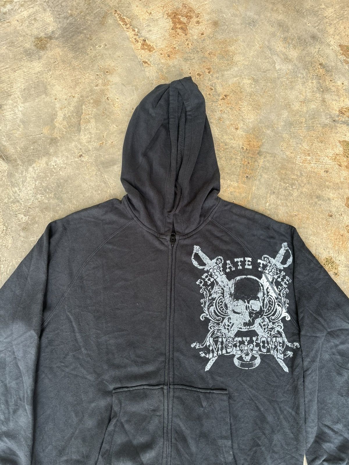 Hysteric Glamour Y2k Private Time Mistylove Skull Hoodie Size US L / EU 52-54 / 3 - 2 Thumbnail