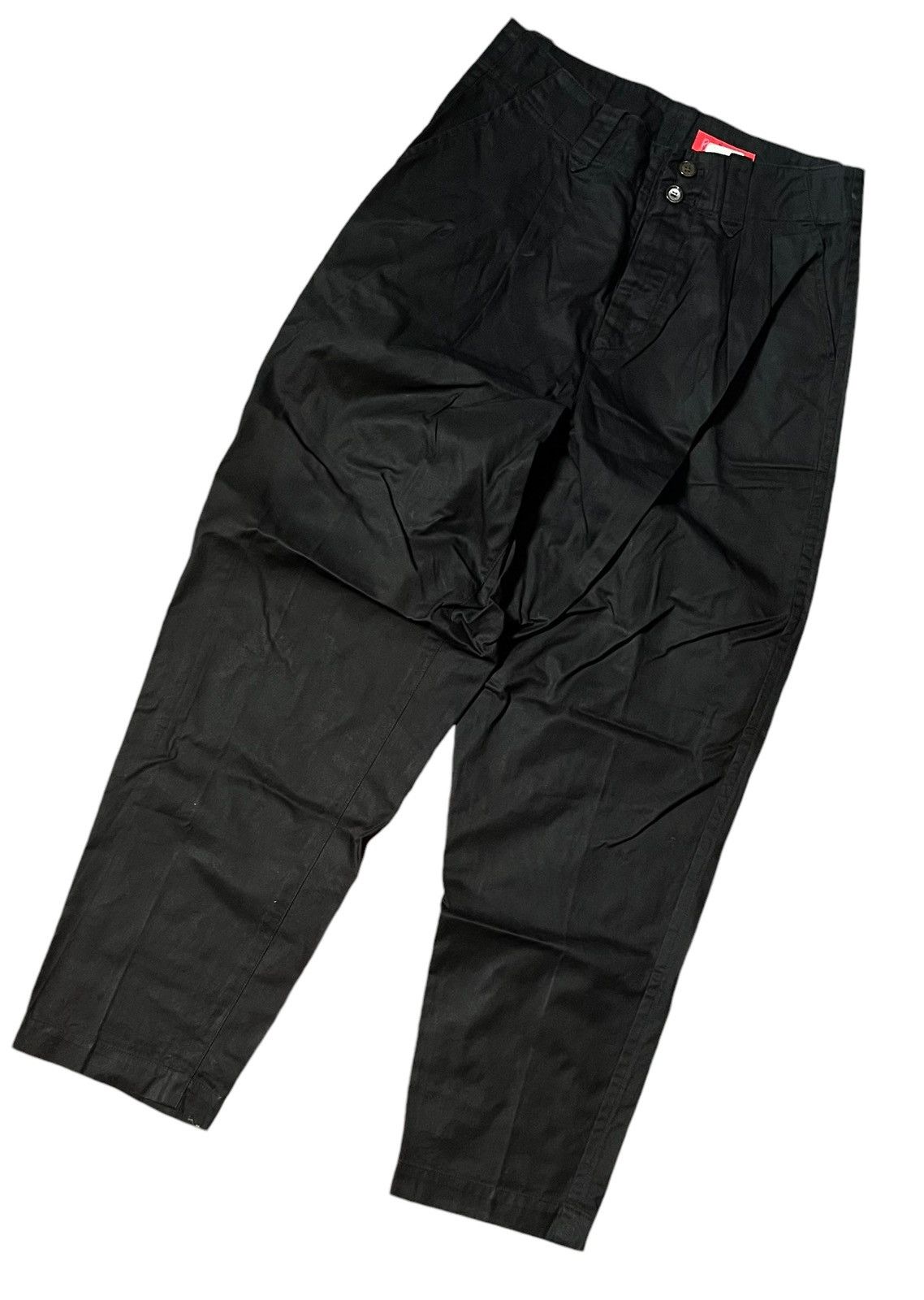 Yohji Yamamoto *FINAL DROP* yohji yamamoto y’s red label balloon trousers Size US 28 / EU 44 - 3 Thumbnail