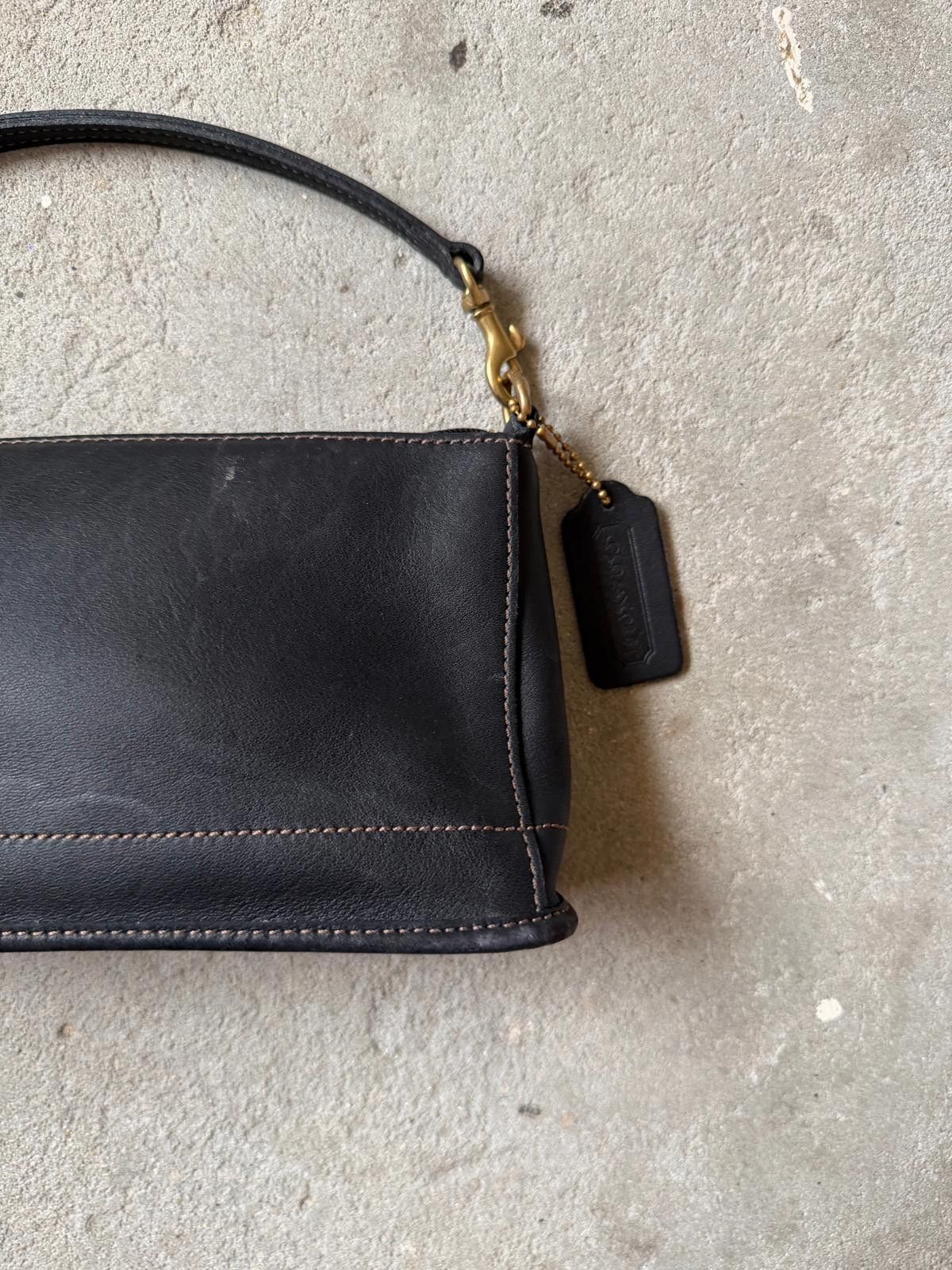Coach Coach Leather Shoulder Bag Black Size ONE SIZE - 4 Thumbnail