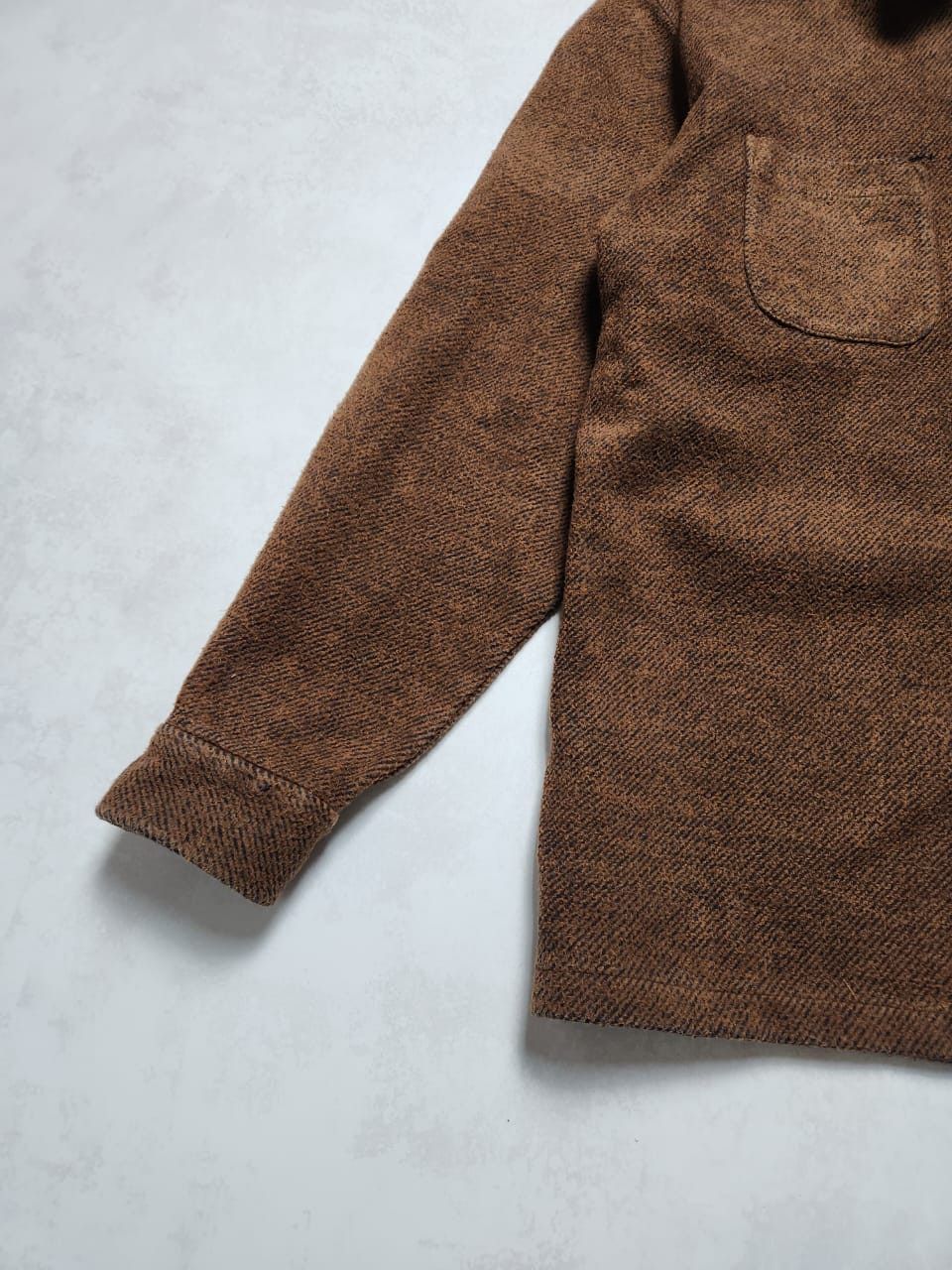 Supreme Supreme Brown Flannel Ribbed Jacket Size US XL / EU 56 / 4 - 3 Thumbnail