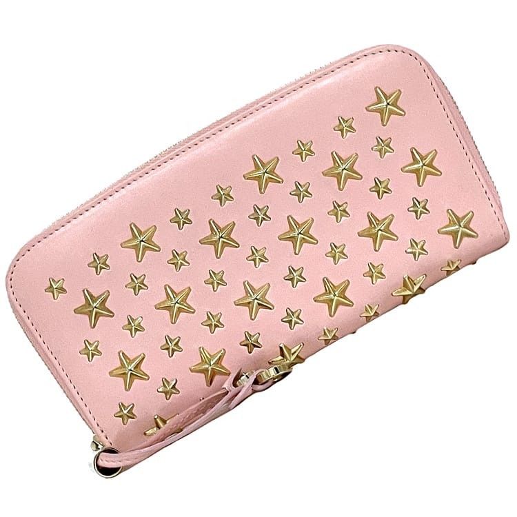 Jimmy Choo JIMMY CHOO Pink Leather Size ONE SIZE - 1 Thumbnail