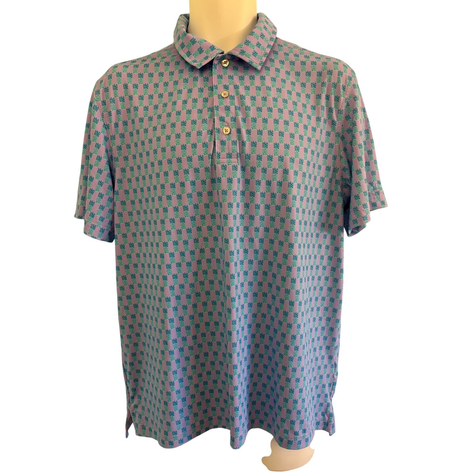 Chubbies Chubbies Light Blue and Pink Short Sleeve. Size Medium Size US M / EU 48-50 / 2 - 1 Thumbnail