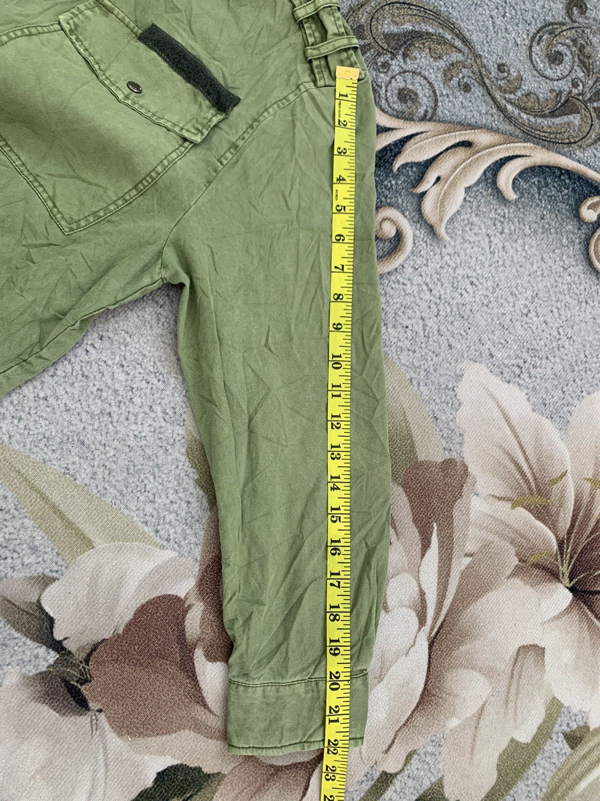 Art Comes First Zara Z1975 Denim Military Style Jacket With Nice Printed Size US S / EU 44-46 / 1 - 9 Thumbnail