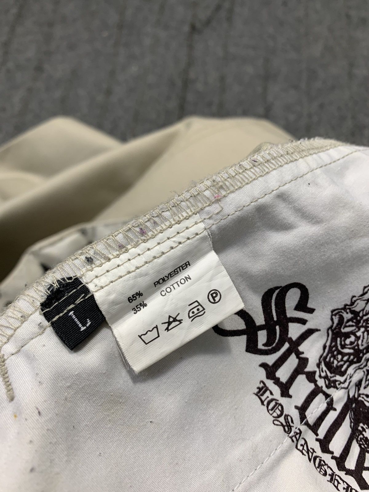 Japanese Brand Stroller Z Los Angeles Tan Suede Khakis Baggy Double Knee Size US 31 - 8 Thumbnail