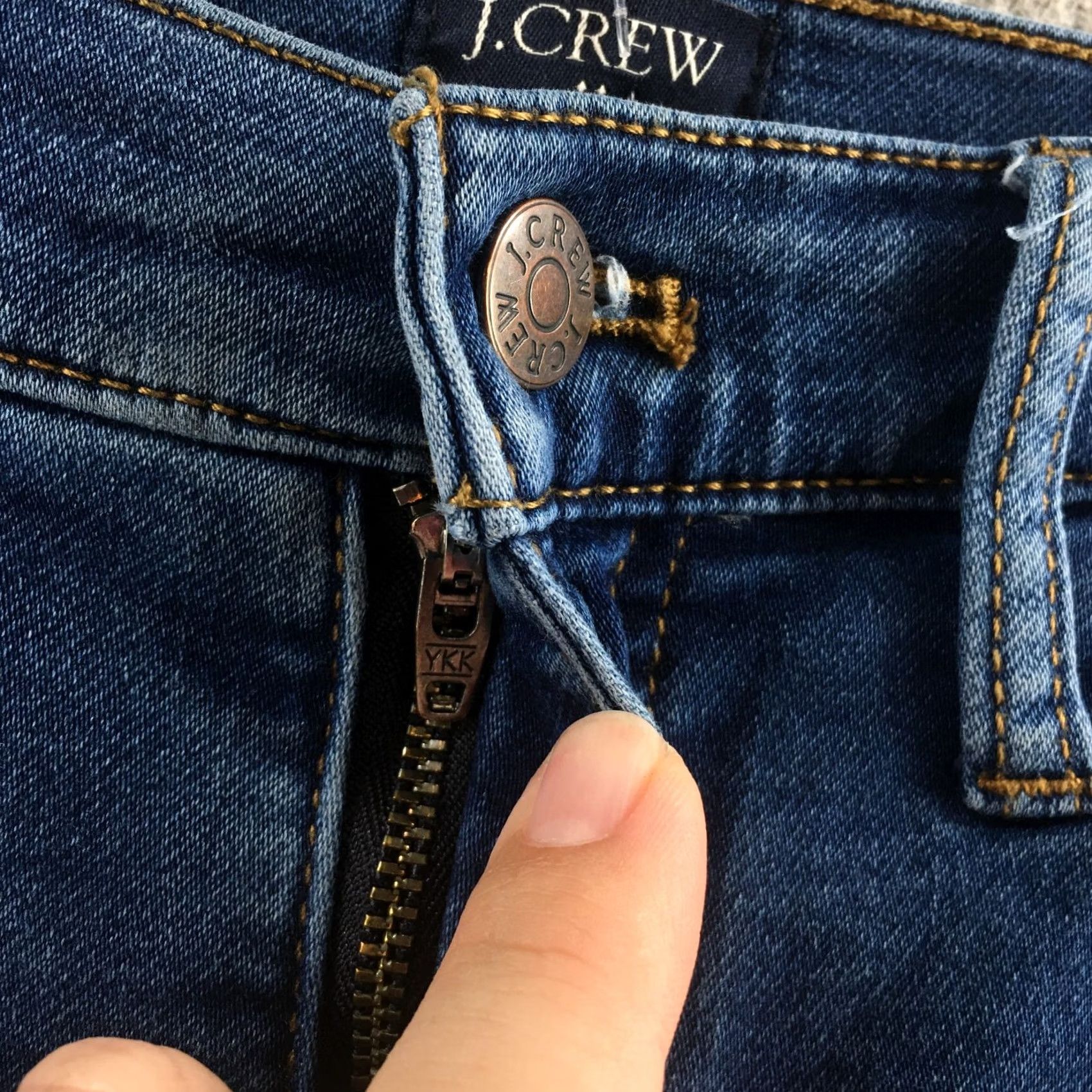 J.Crew J.Crew Skinny Jeans Womens 30 Mid Rise Medium Blue Zip Fly Stretch Denim Casual Size 30" / US 8 / IT 44 - 5 Thumbnail