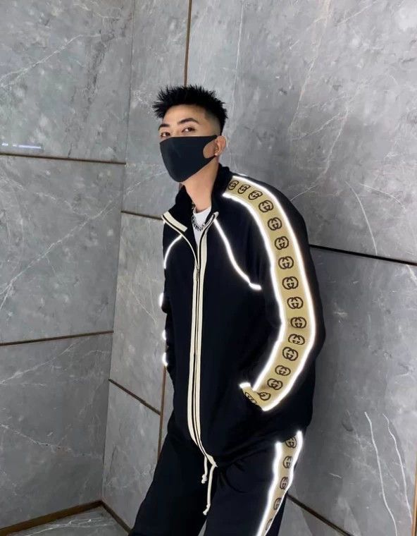 Gucci Gucci Black Side Reflective Stripe Jacket-2508 Size US M / EU 48-50 / 2 - 8 Thumbnail