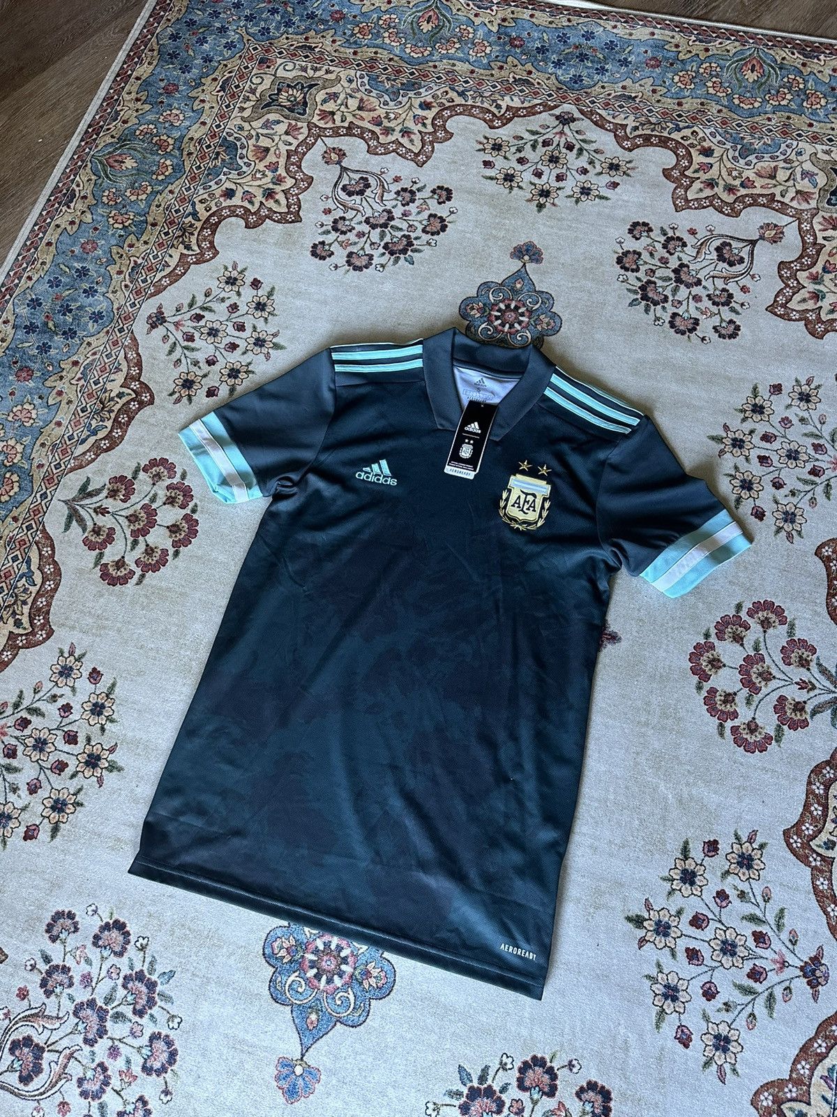 Adidas 2019 Argentina Away Soccer Jersey With Tags