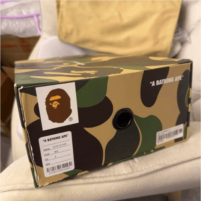 Bape ABATHINGAPE high-top sneaker for men Size US 9.5 / EU 42-43 - 7 Thumbnail