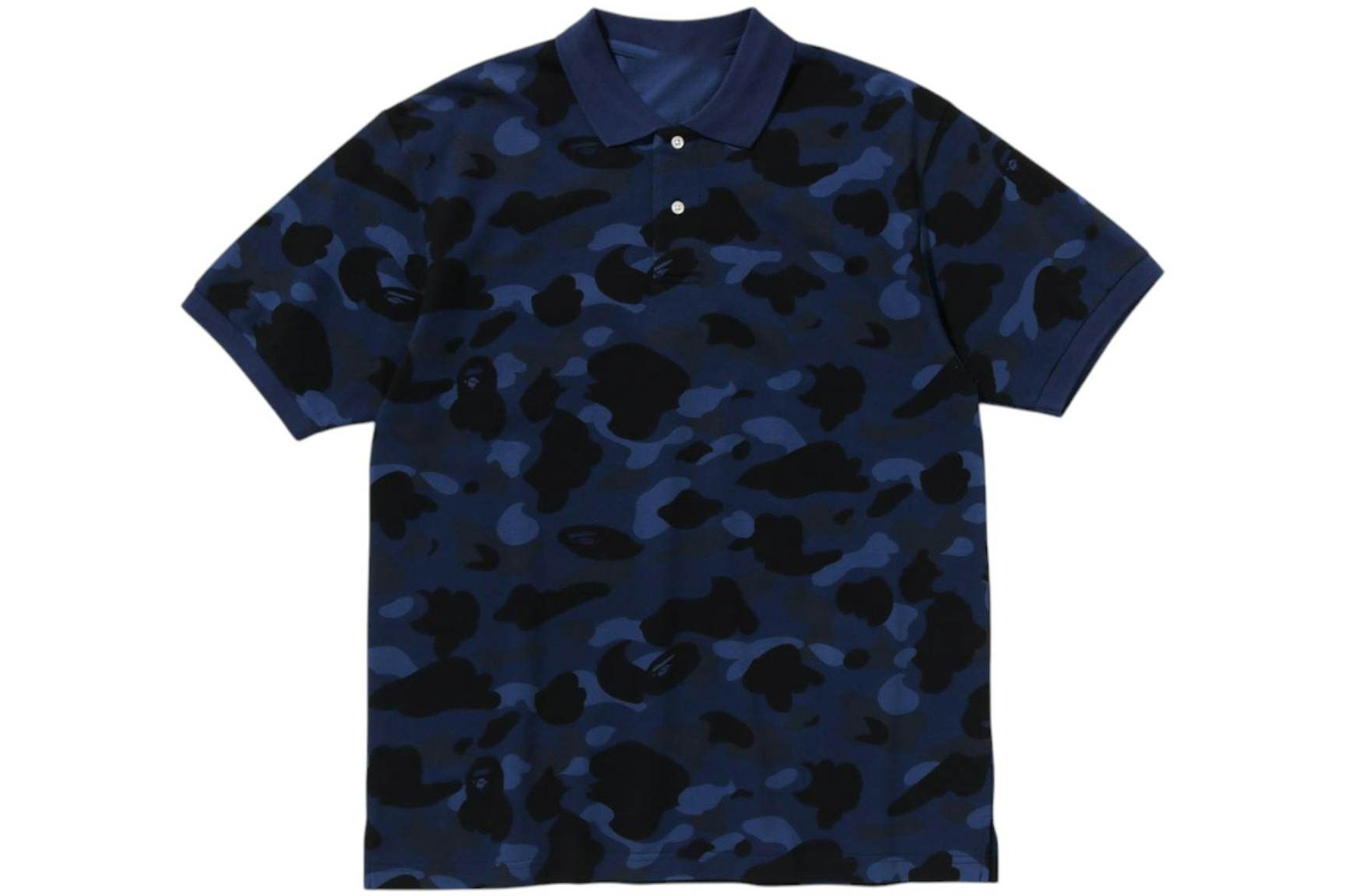 Designer Navy Camo Polo – Understated Edge, All-Day Comfort Size US M / EU 48-50 / 2 - 1 Thumbnail