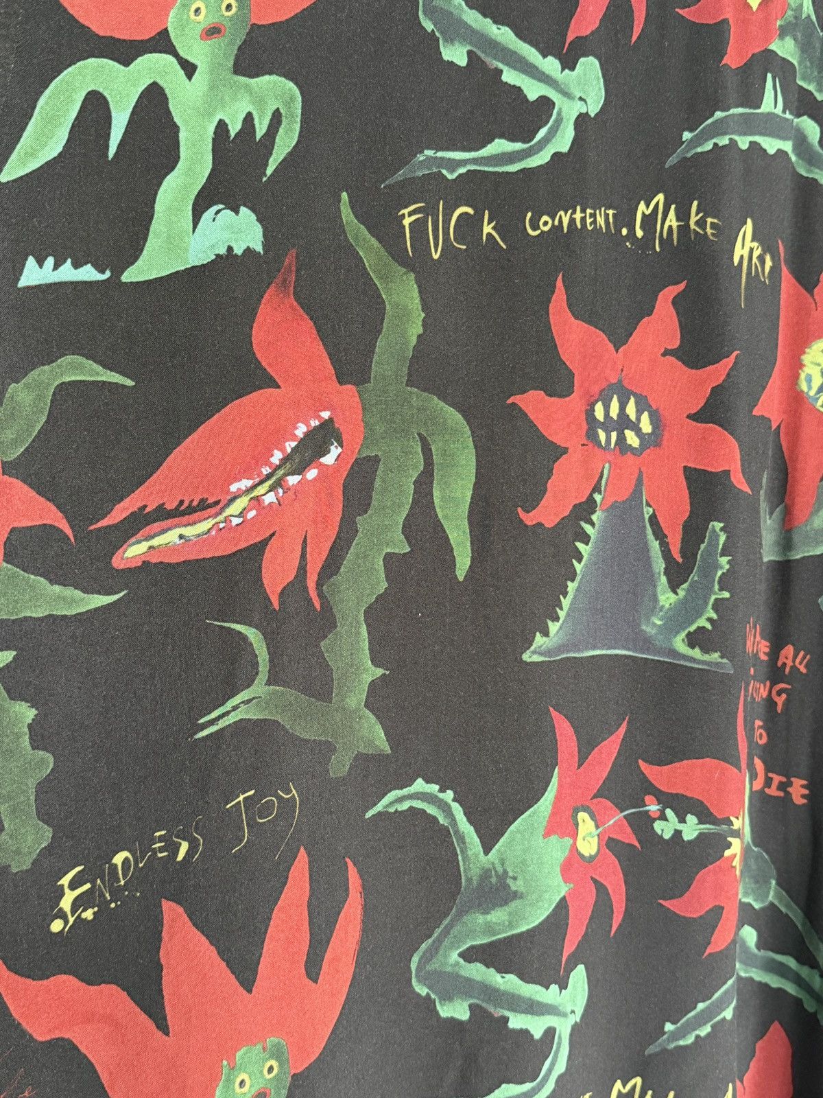 Endless Joy AW23 Endless Joy “Fear & Loathing” Graphic Button-Up Shirt Size US M / EU 48-50 / 2 - 5 Thumbnail