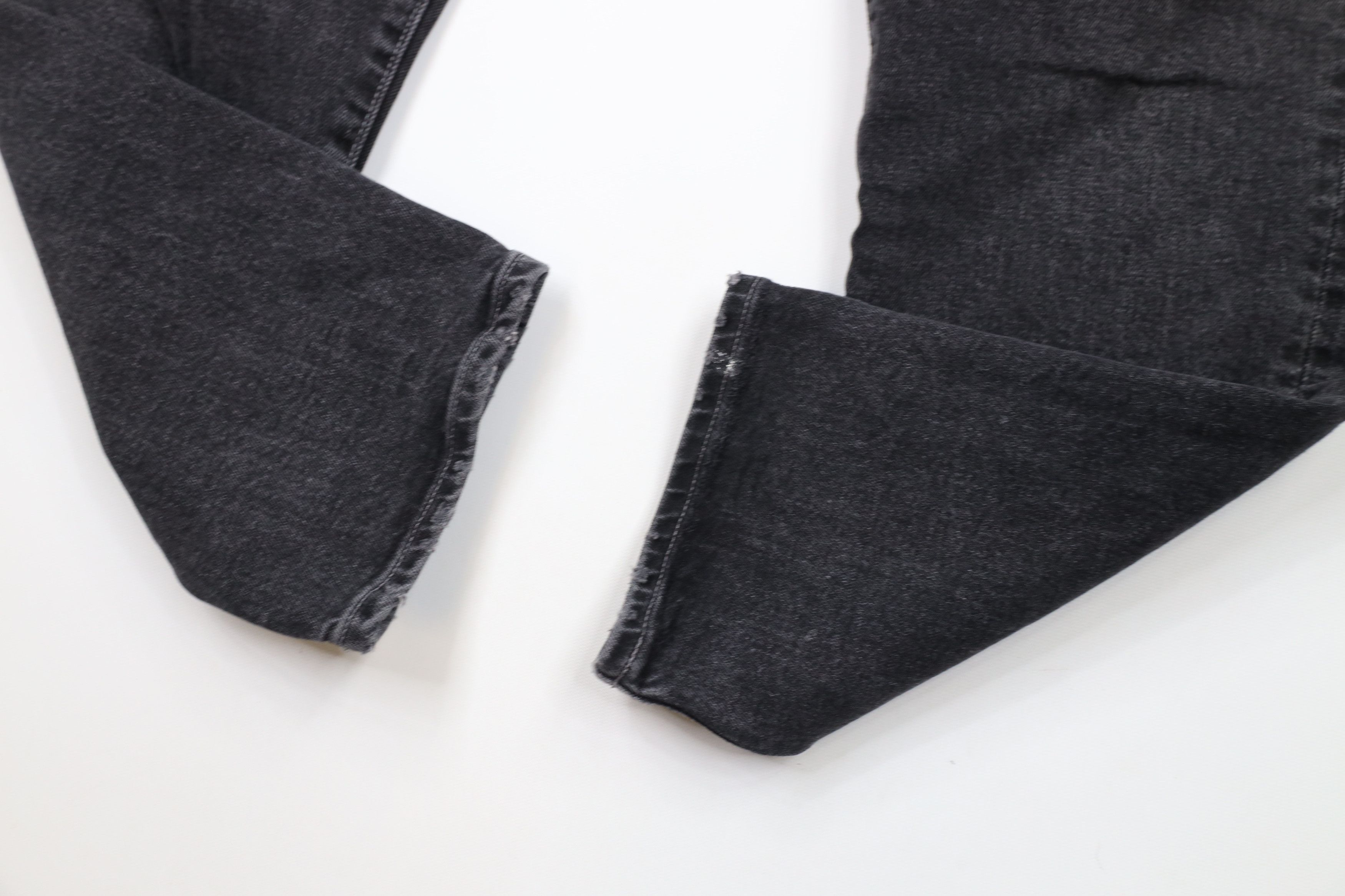 Madewell × Vintage Madewell Relaxed Fit Tapered Leg Stretch Denim Jeans Black Size US 34 / EU 50 - 6 Thumbnail