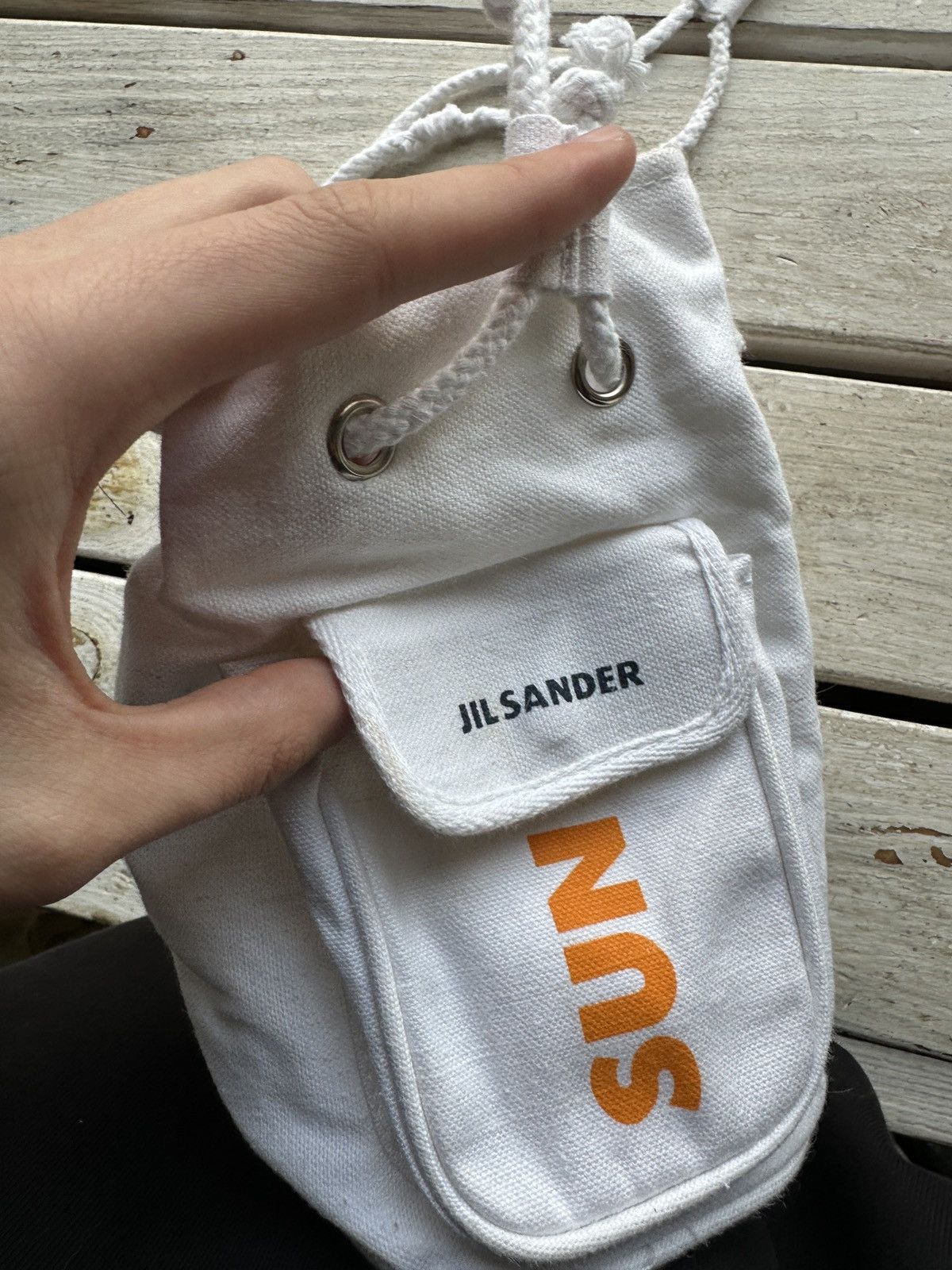 Jil Sander 🚨Y2K JIL SANDER SUN Avant-Garde Japan style hand bag Size ONE SIZE - 8 Thumbnail