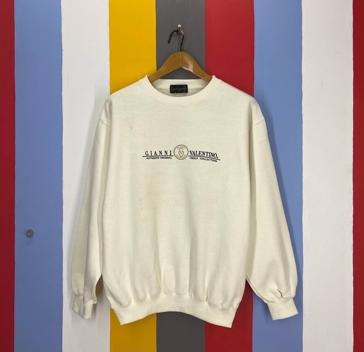 Gianni Valentino GIANNI VALENTINO Crew Neck Sweatshirt #2233/22 Size US L / EU 52-54 / 3 - 1 Thumbnail