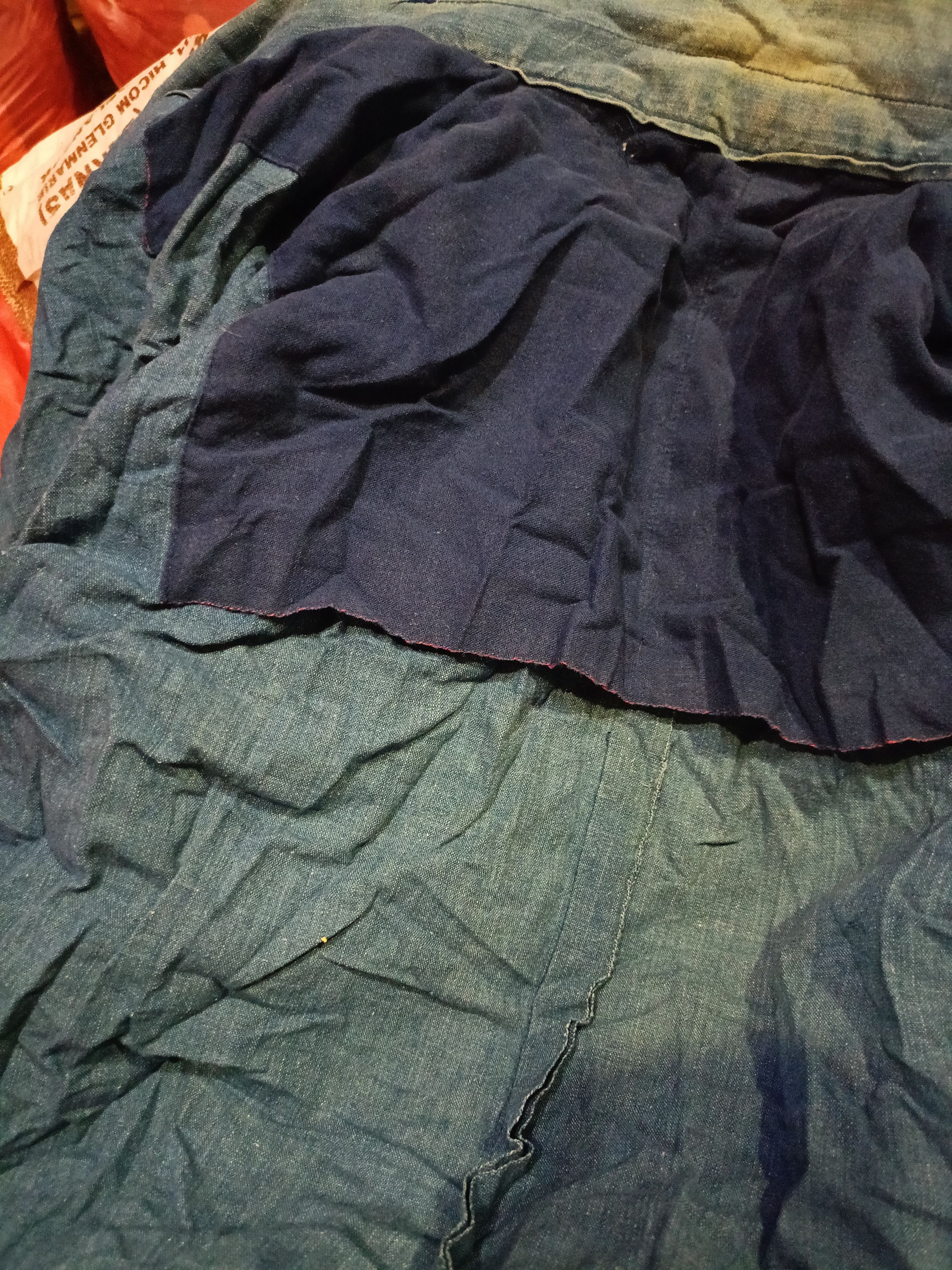 Indigo Japanese vintage indigo kimono cardigan #Z050 Size US L / EU 52-54 / 3 - 16 Thumbnail