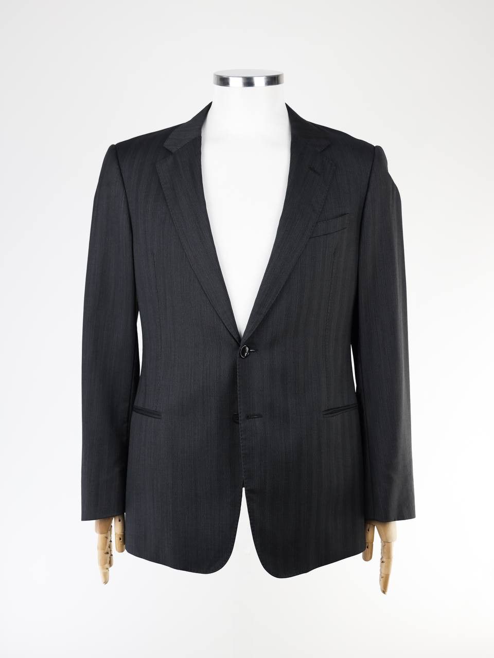 Armani Collezioni ARMANI COLLECTIONS Wool blazer jacket Size 52R - 1 Thumbnail