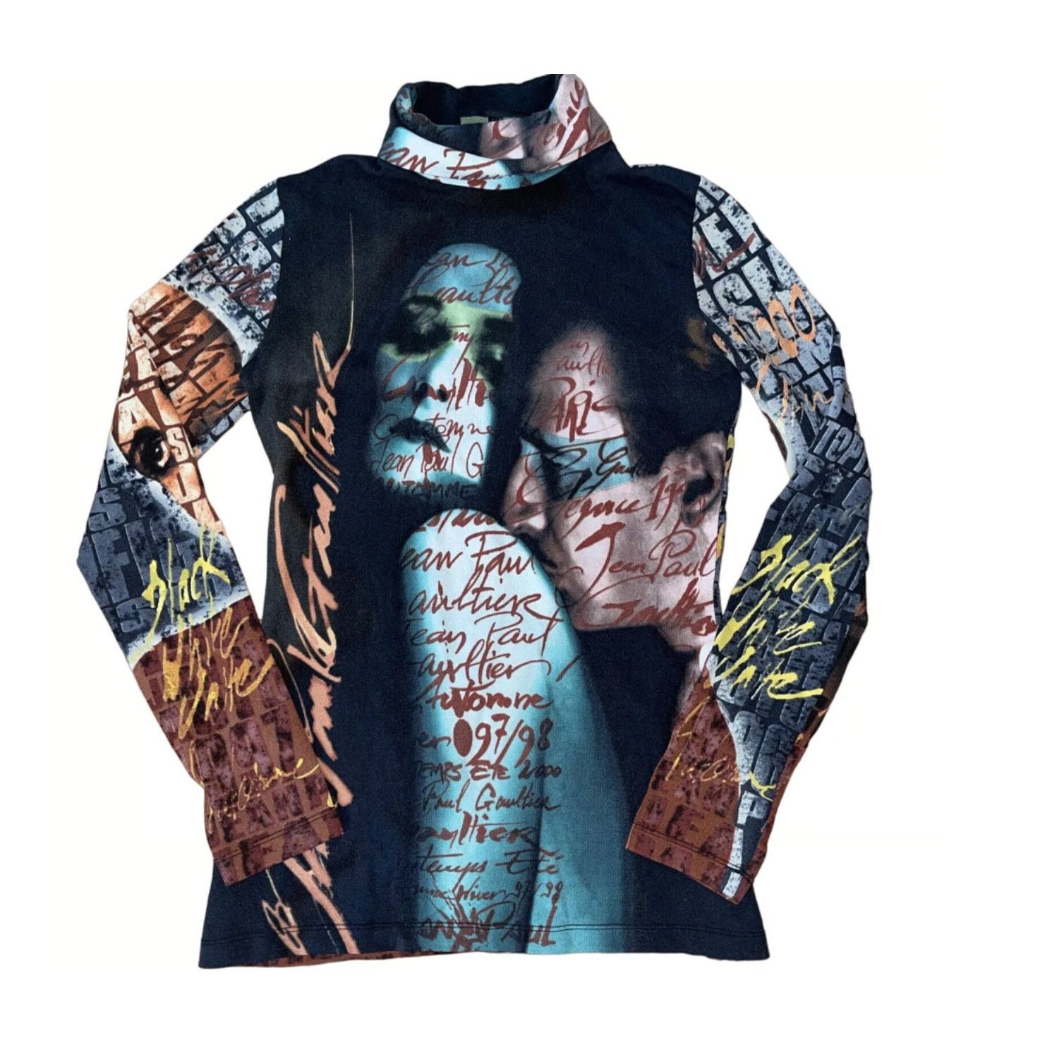 Jean Paul Gaultier Jean Paul Gaultier Vintage STOP FASCISM SUPER RARE Designer Size S / US 4 / IT 40 - 1 Thumbnail