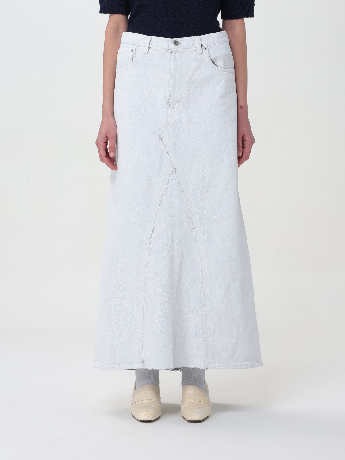 image of Maison Margiela Skirt Woman Denim, Women's (Size 27)