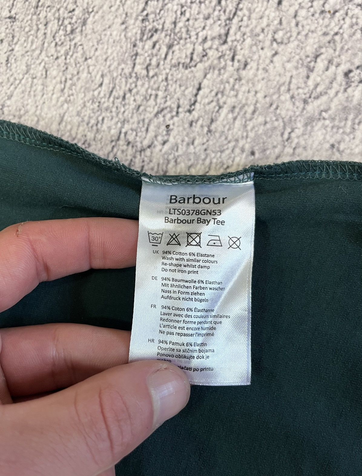 Barbour Barbour Bay Women’s Long Sleeve Top Fish Print Dark Green M Size M / US 6-8 / IT 42-44 - 9 Thumbnail
