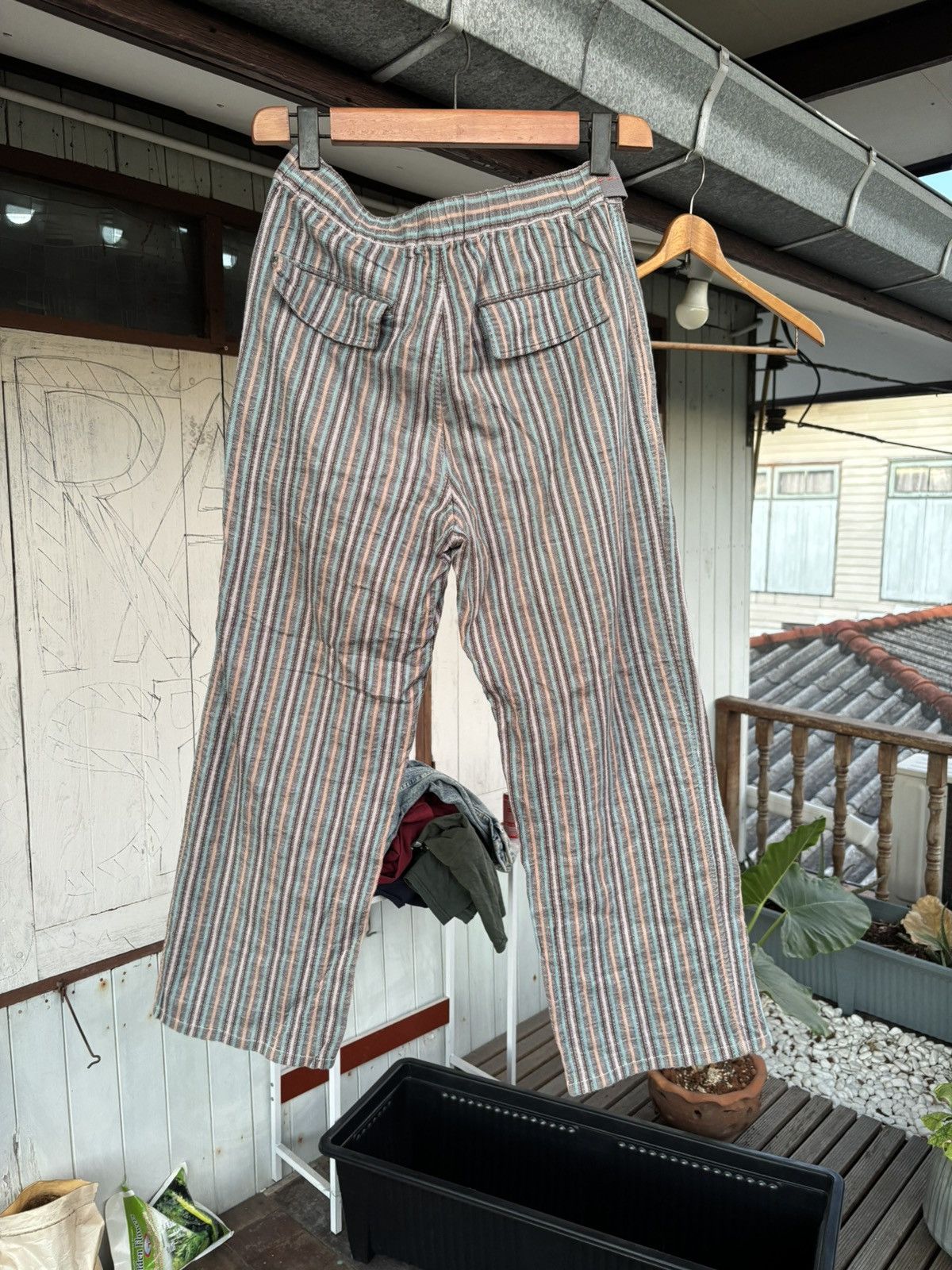 Homme Plisse Issey Miyake × Issey Miyake × Pleats Please Issey Miyake Issey Miyake Homme painted Multiple colors Size US 31 - 3 Thumbnail