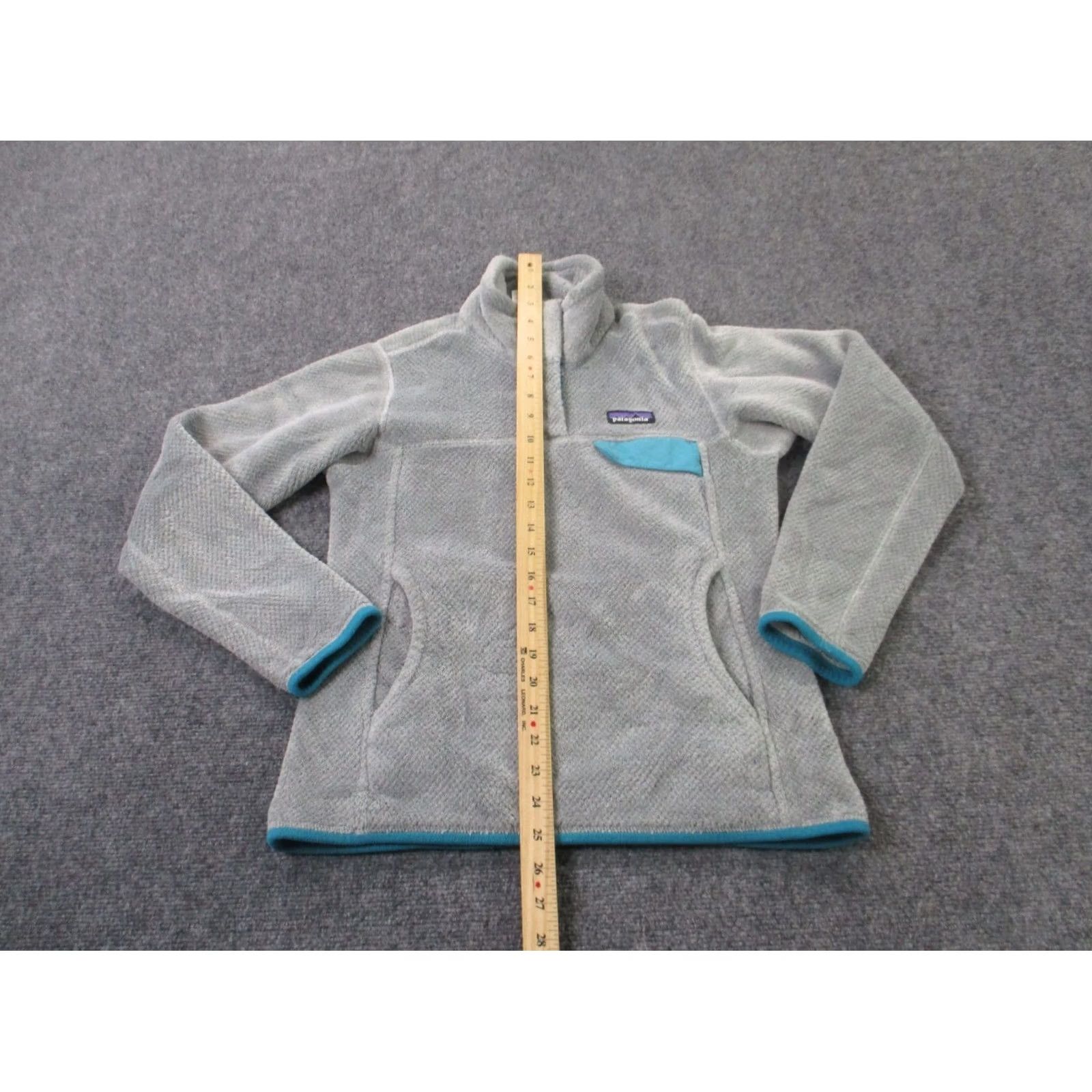 Patagonia Patagonia Jacket Womens S Gray Snap Fleece Outdoor Casual Windproof Pockets 90s? Size S / US 4 / IT 40 - 3 Thumbnail