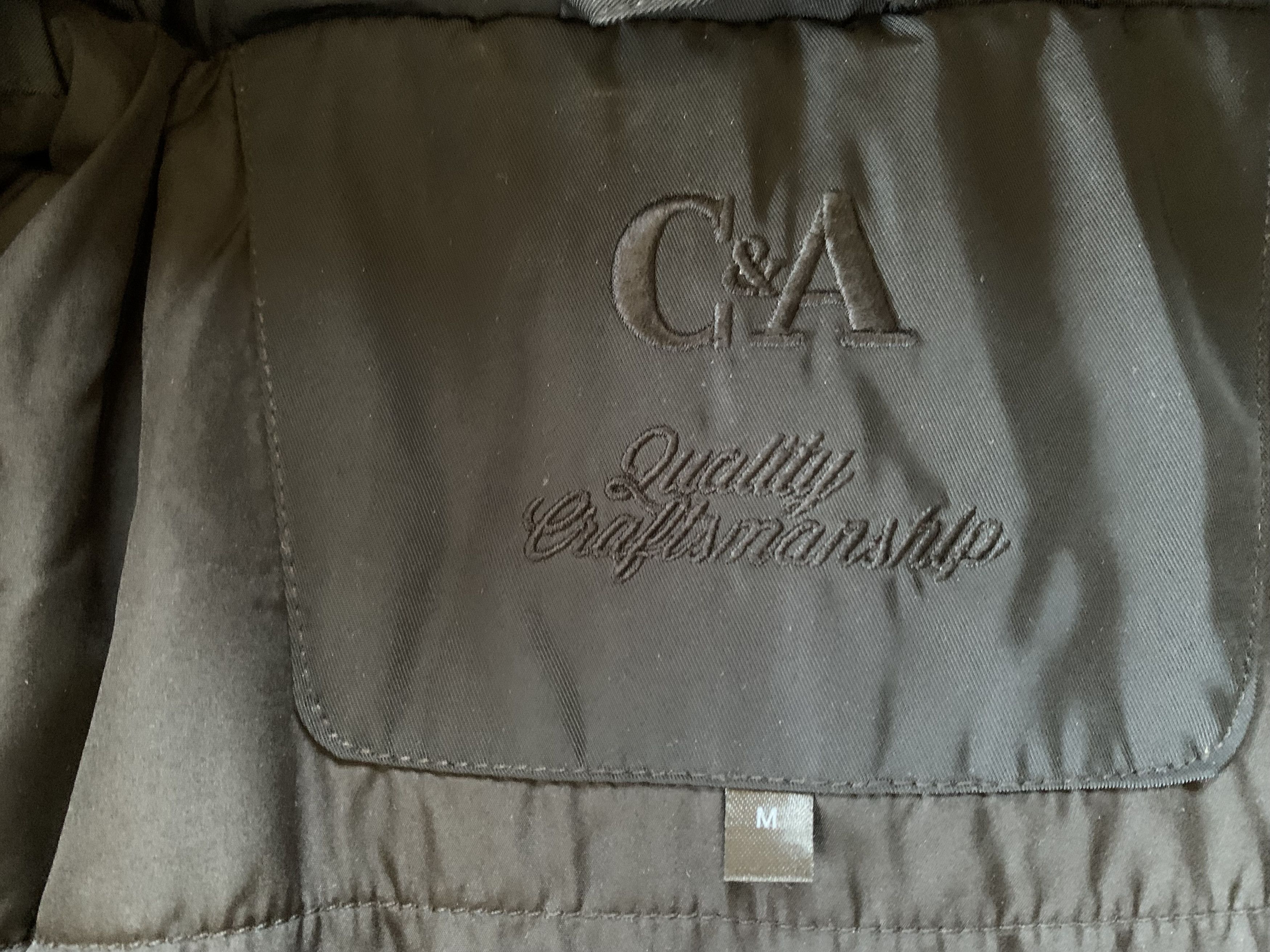 Other C&A Black Winter Pocket Hood Jacket Size US M / EU 48-50 / 2 - 6 Thumbnail