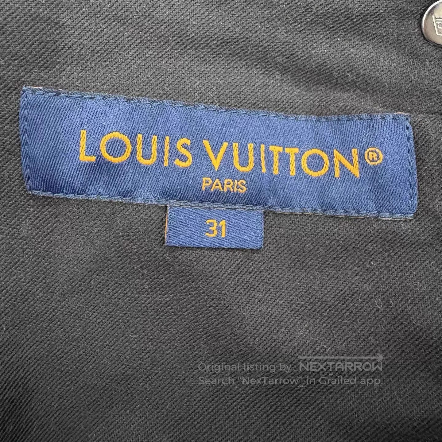Louis Vuitton Black Denim Pants. Size US 32 / EU 48 - 3 Thumbnail
